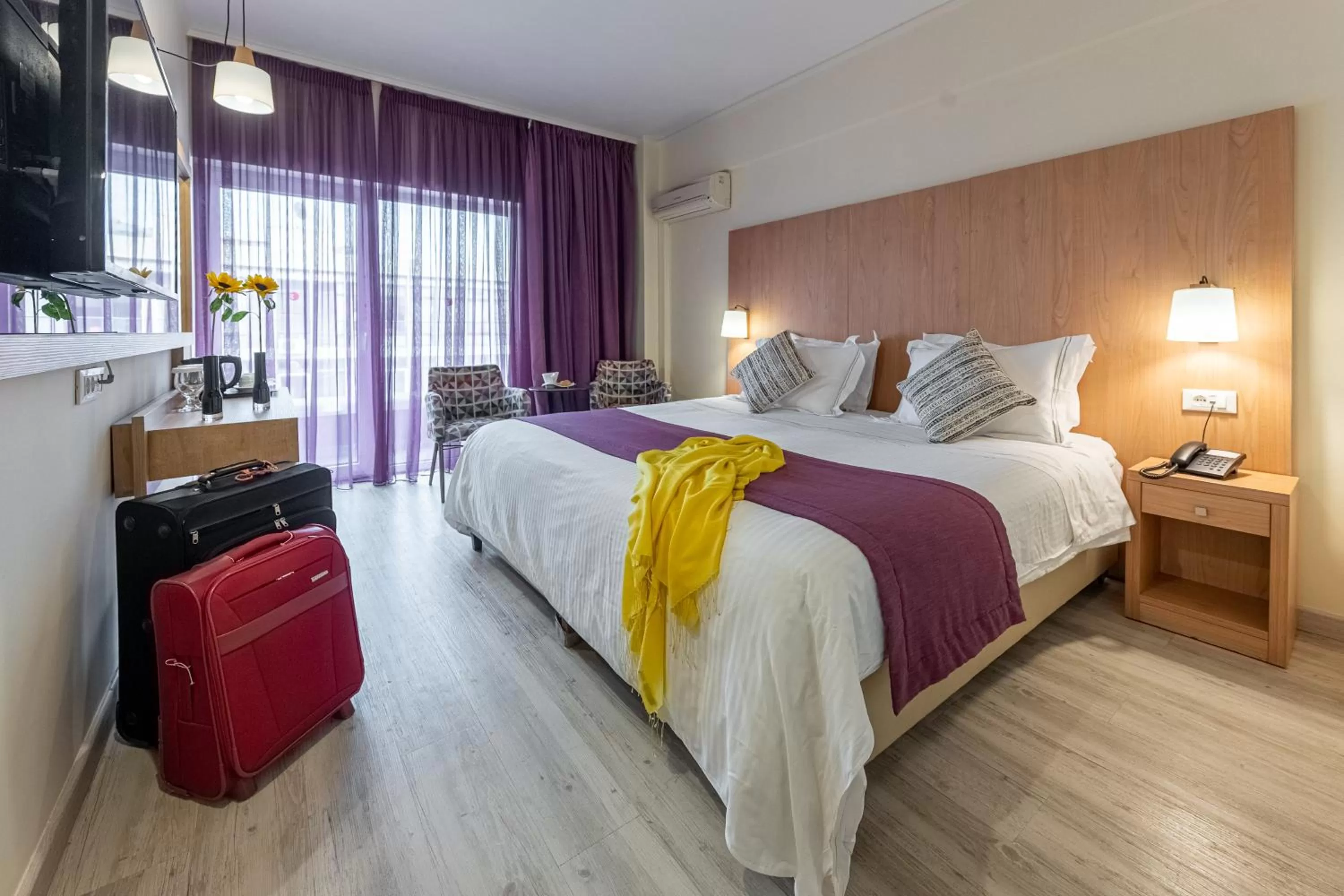 Bedroom, Bed in Polis Grand Hotel