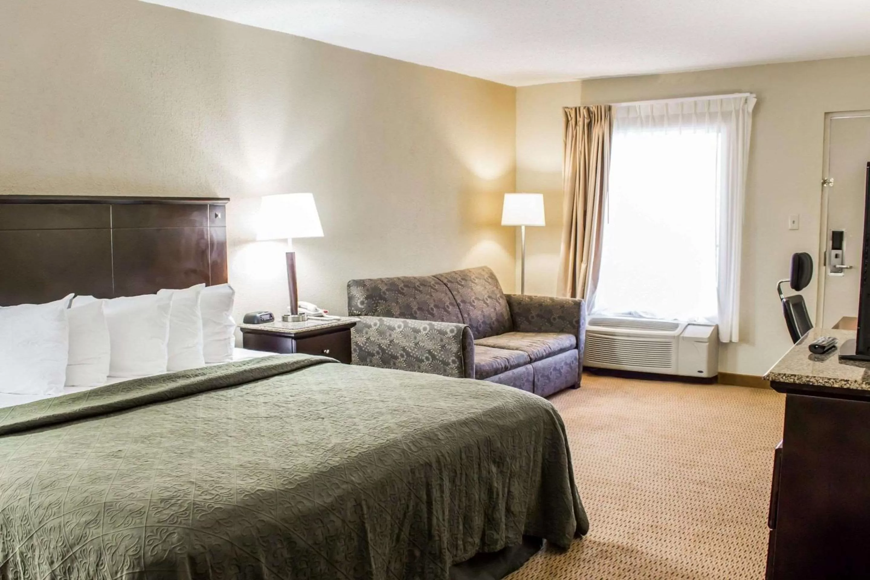 Photo of the whole room, Bed in Quality Inn & Suites Wilson I-95