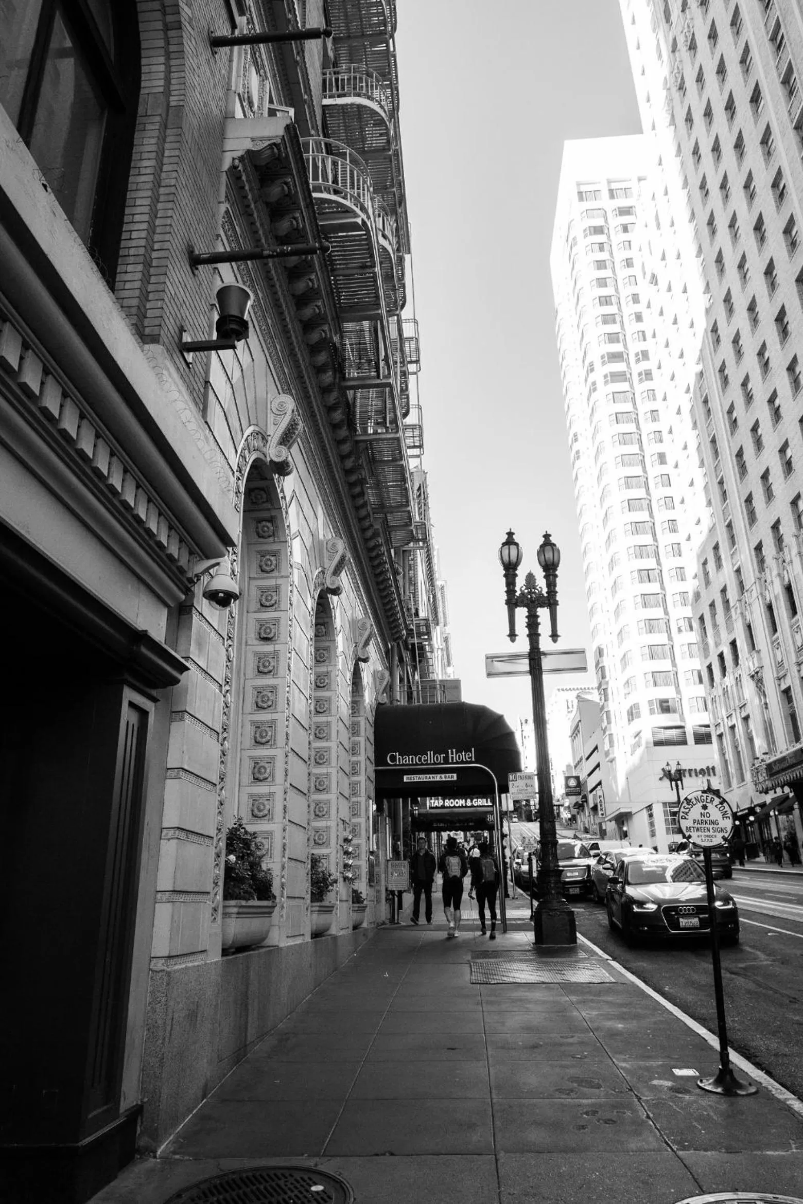 Facade/entrance in Chancellor Hotel on Union Square
