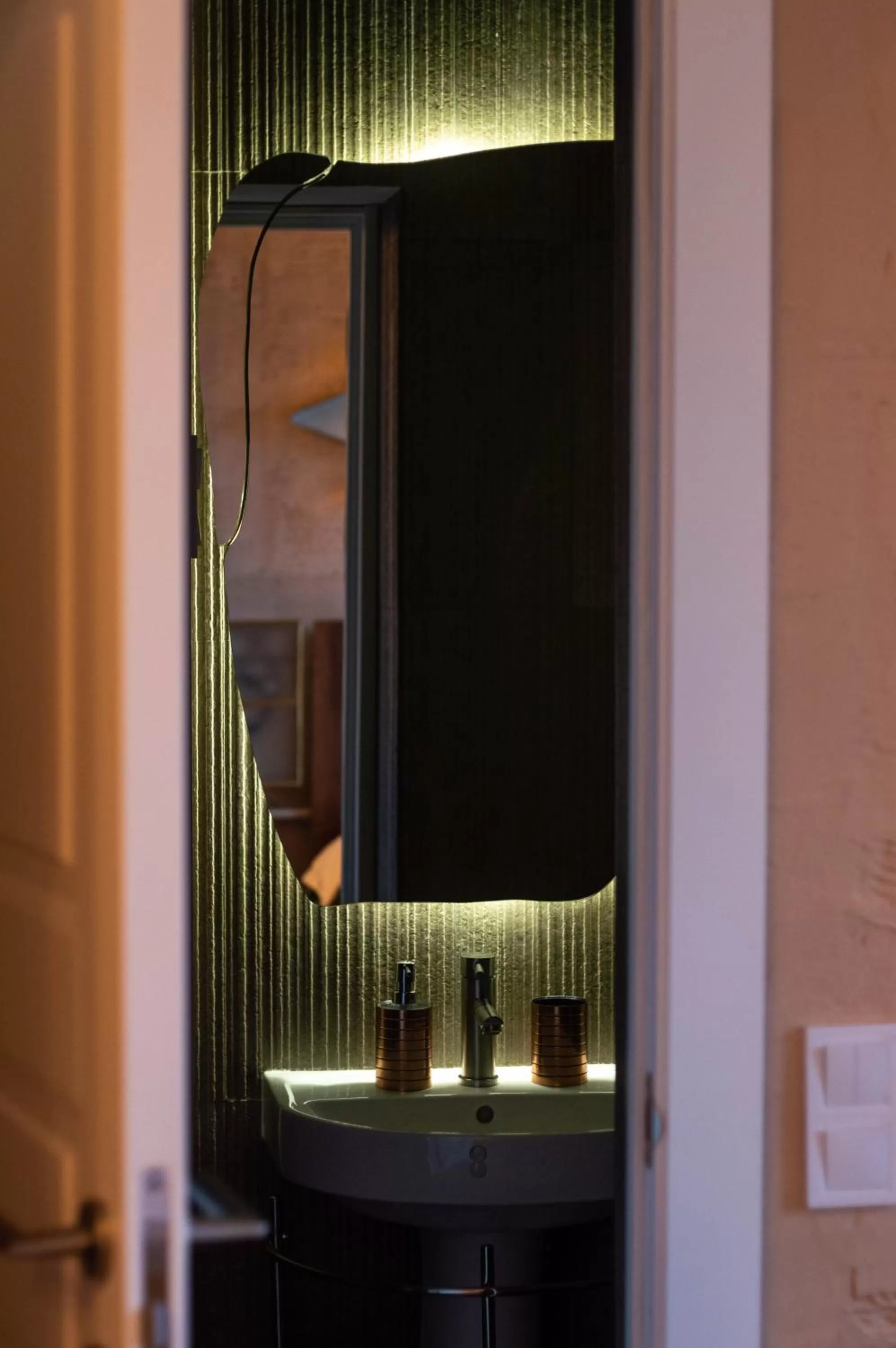 Bathroom in Kyiv Panorama Apartments near Gulliver