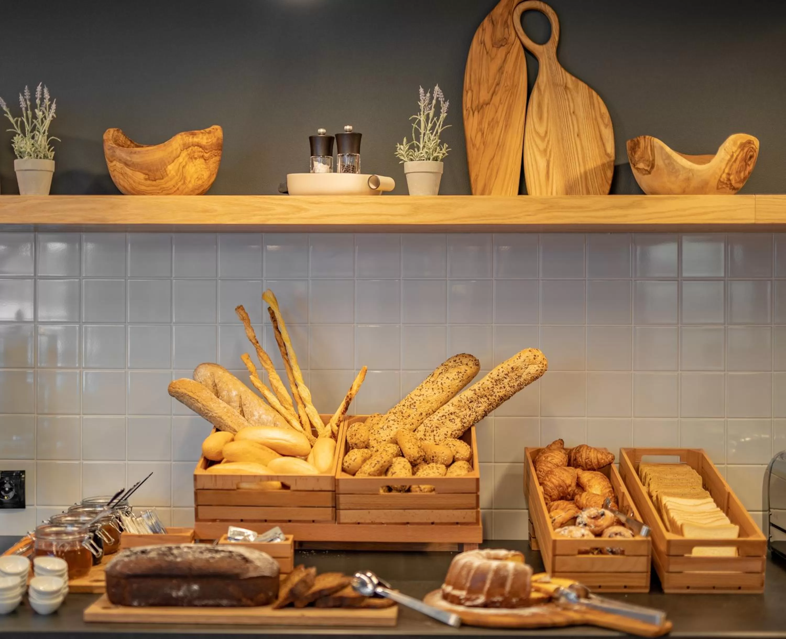 Breakfast in Radius Hotel Tbilisi