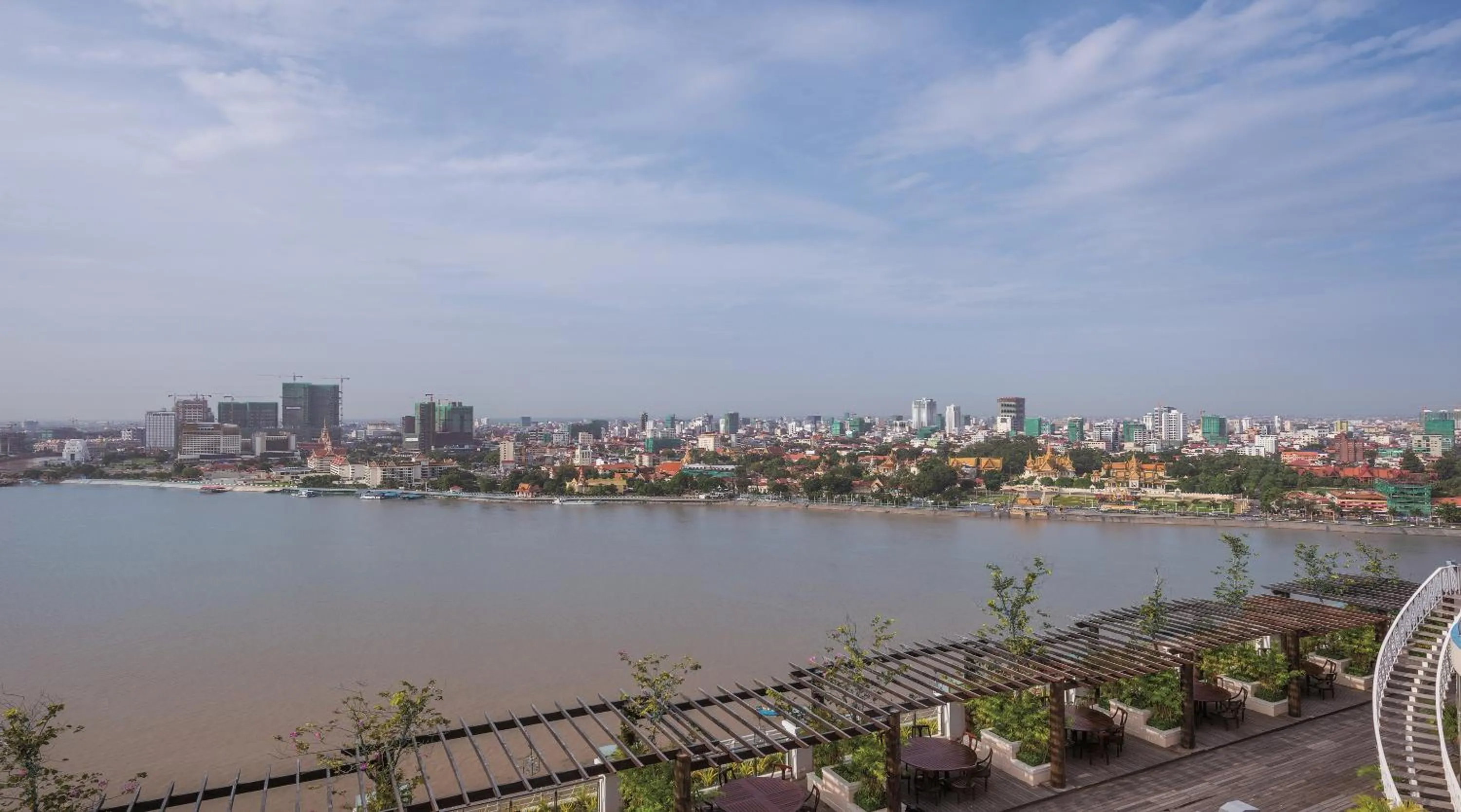 River view in Sokha Phnom Penh Residence