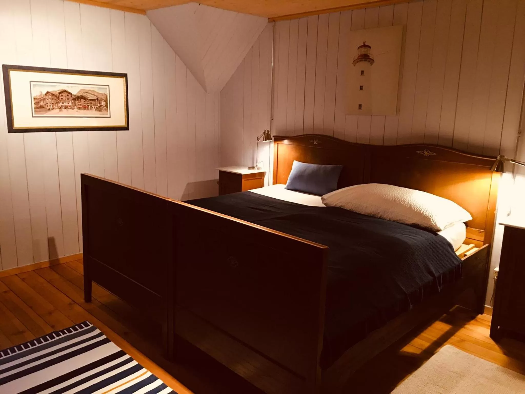 Photo of the whole room, Bed in B&B Bären