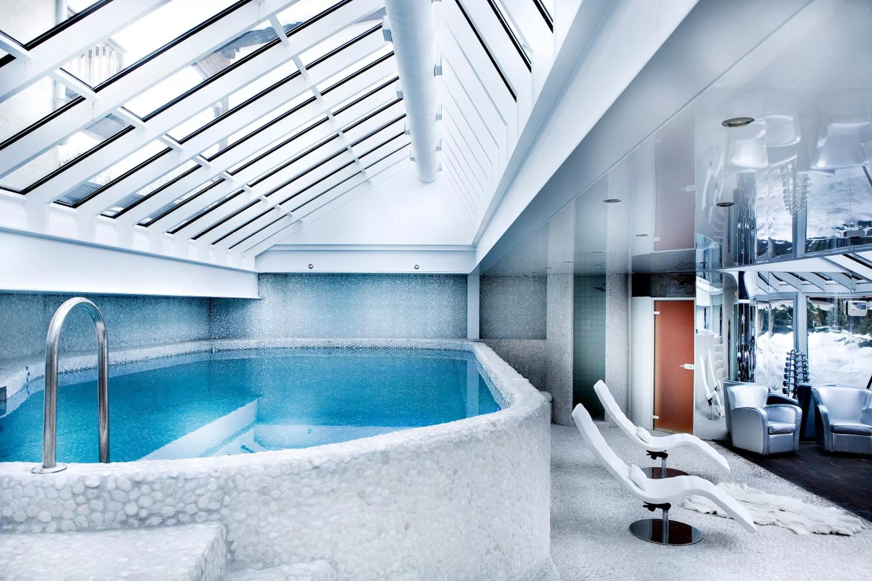 Spa and wellness centre/facilities in Hotel Mont Blanc Megève