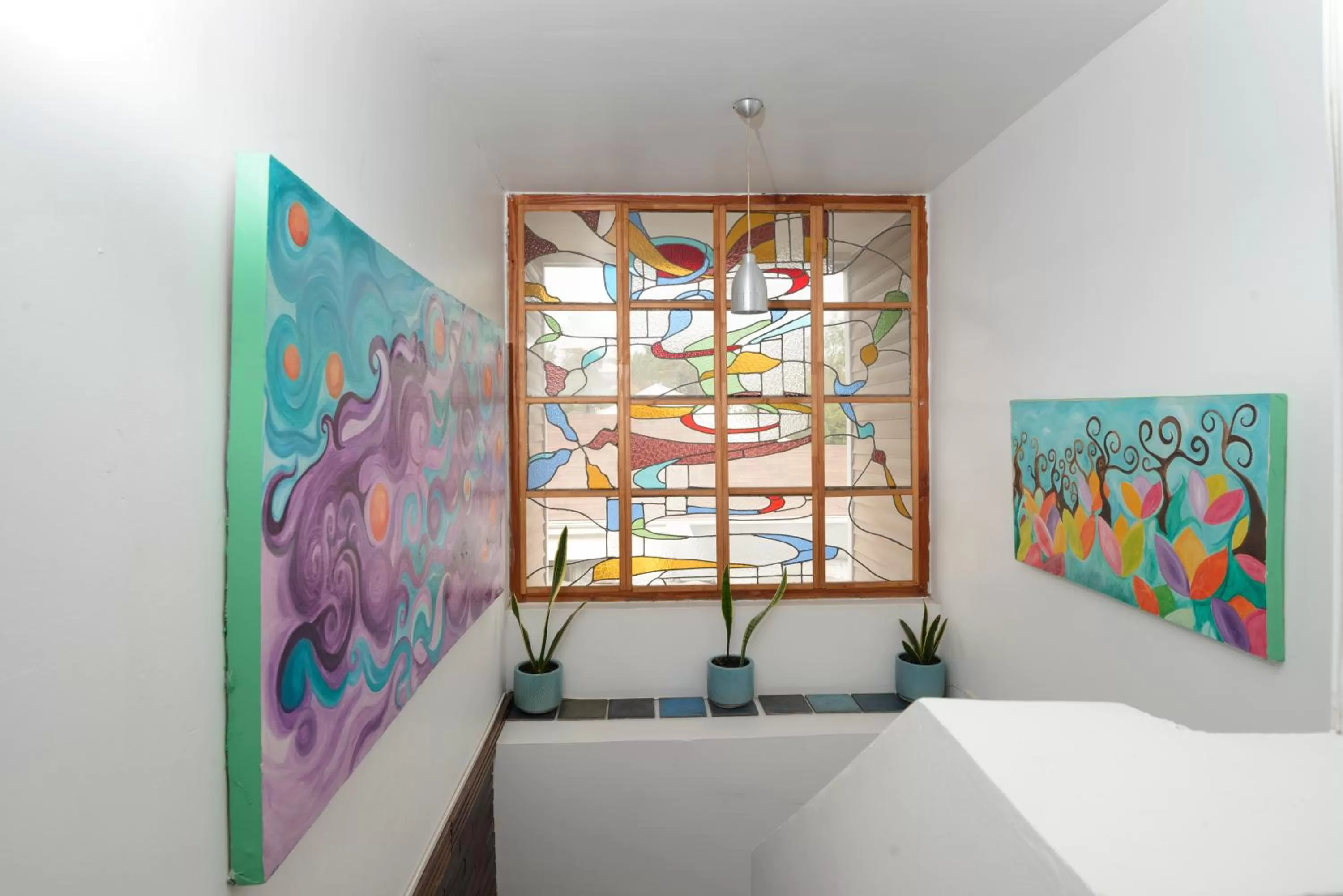 Decorative detail in Verde Madera Hostel B&B