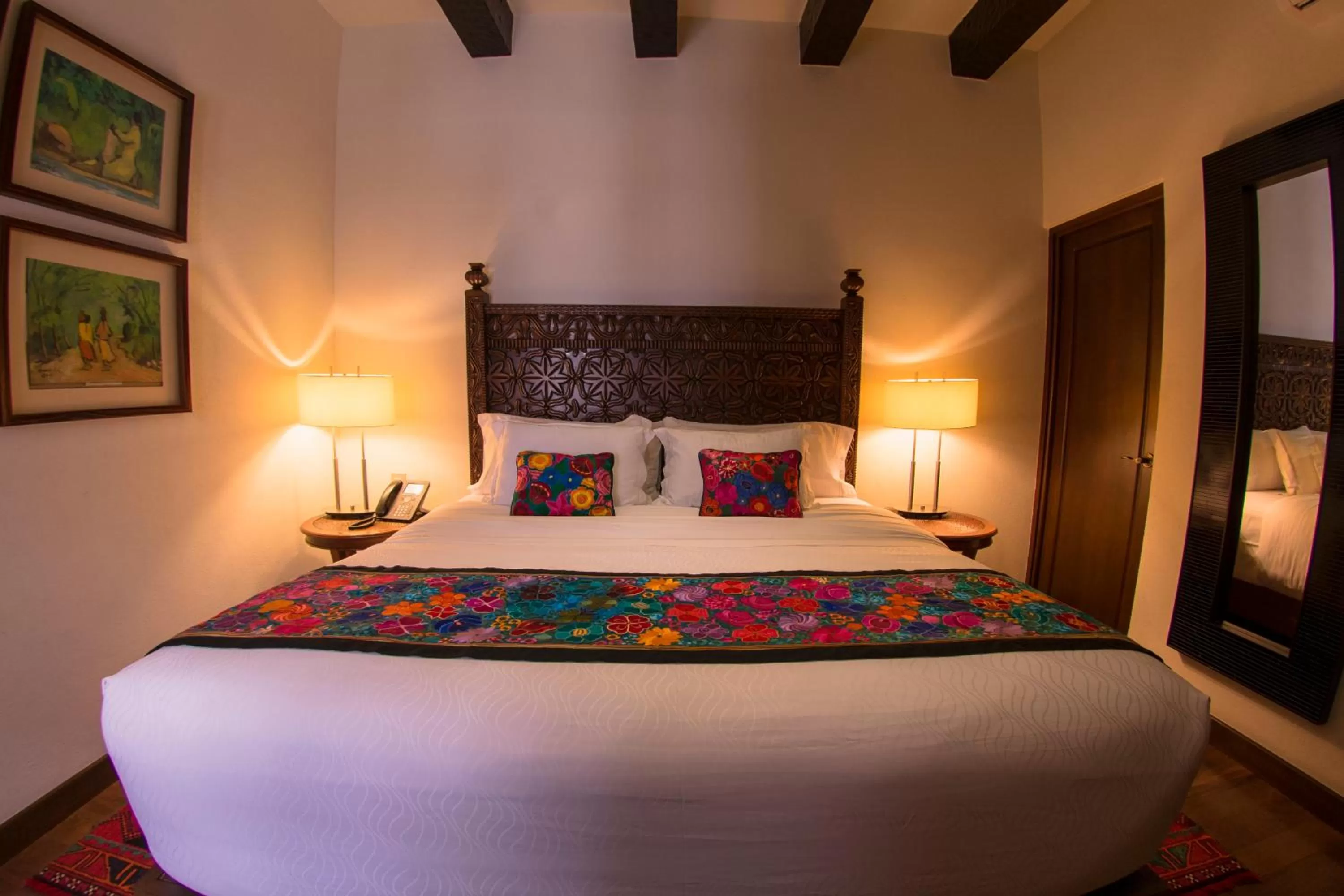 Bed in Hotel De La Soledad