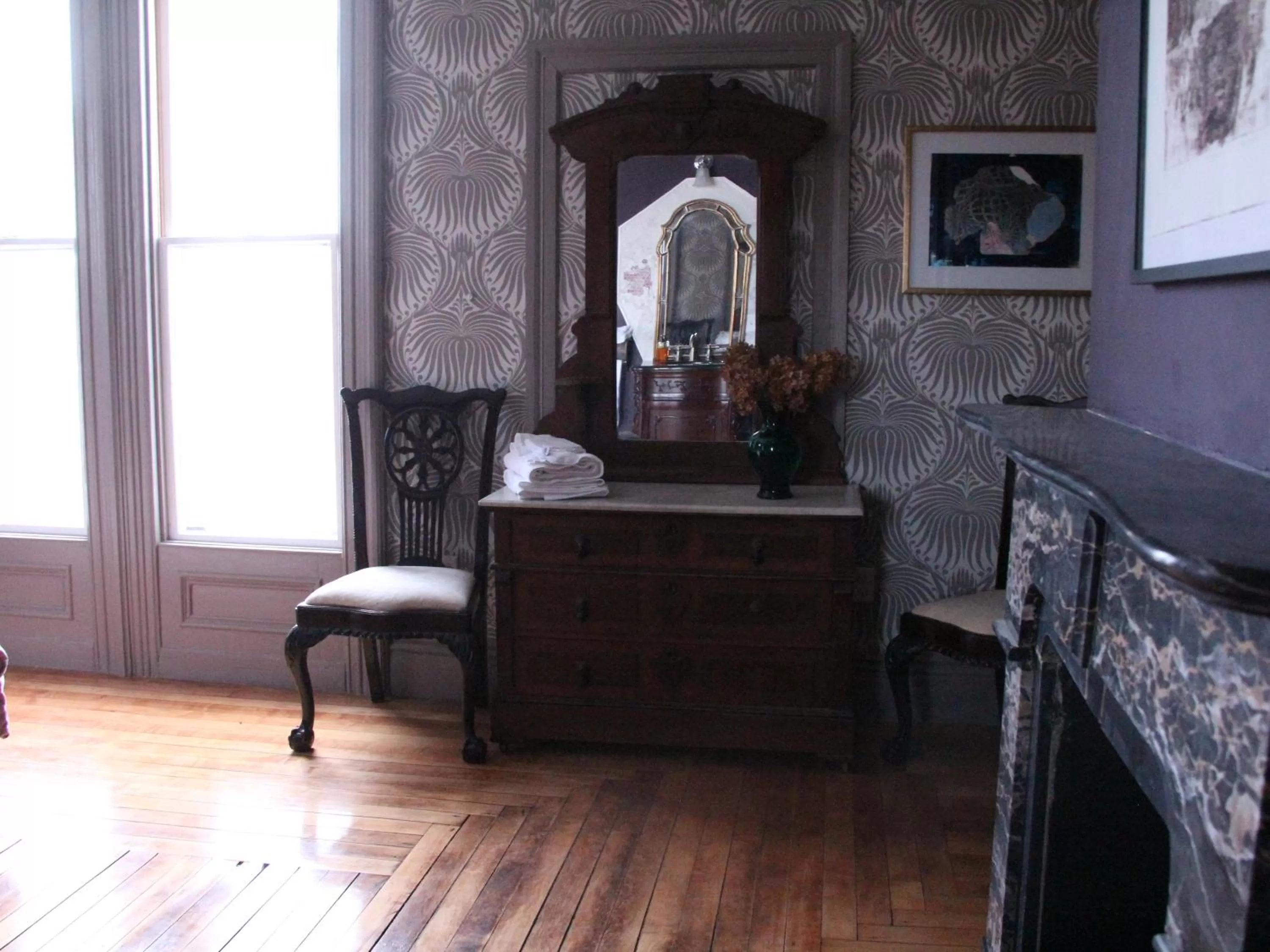 Seating Area in The Wedding Cake House