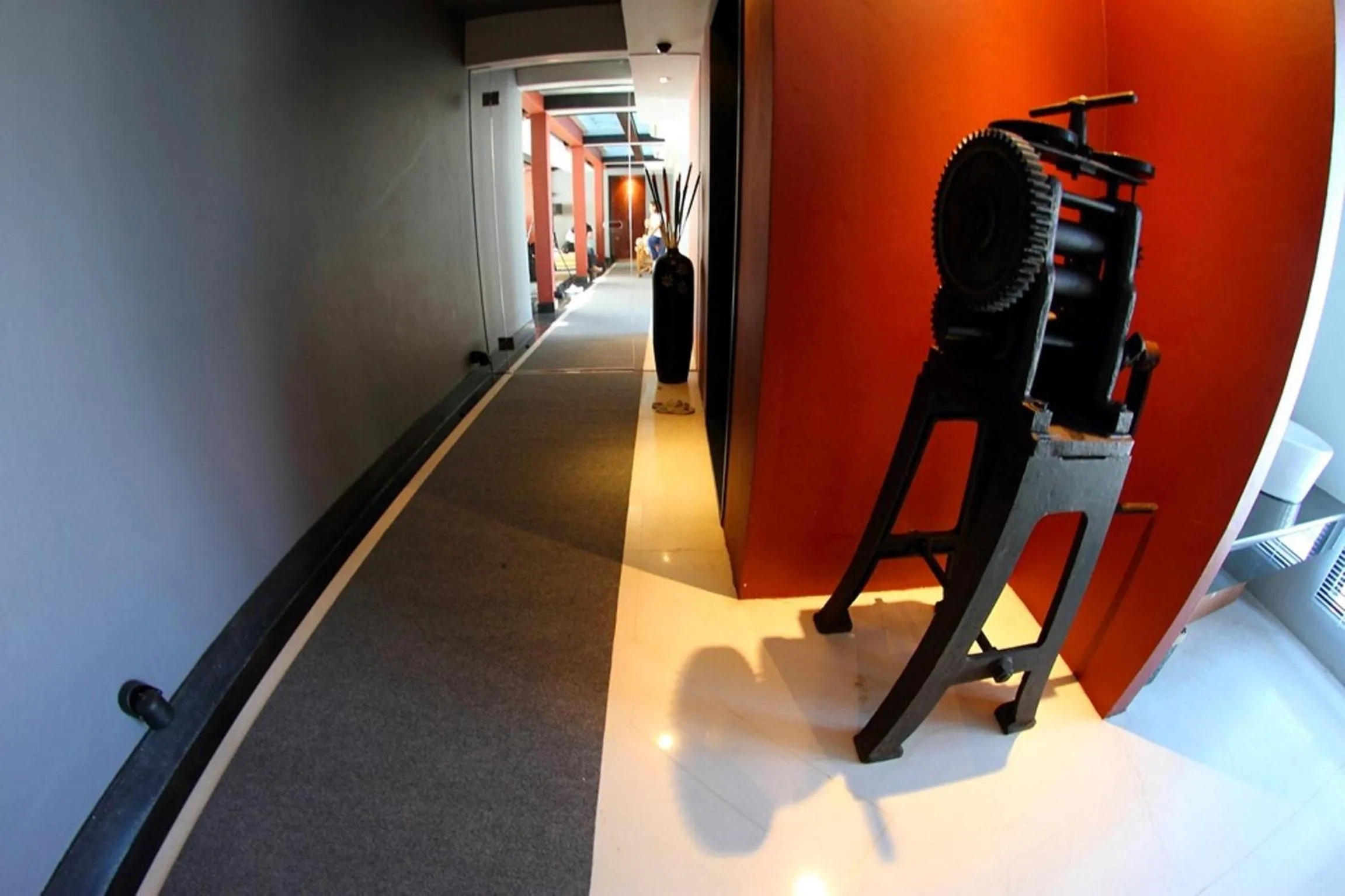 Decorative detail in Loogchoob Homestay