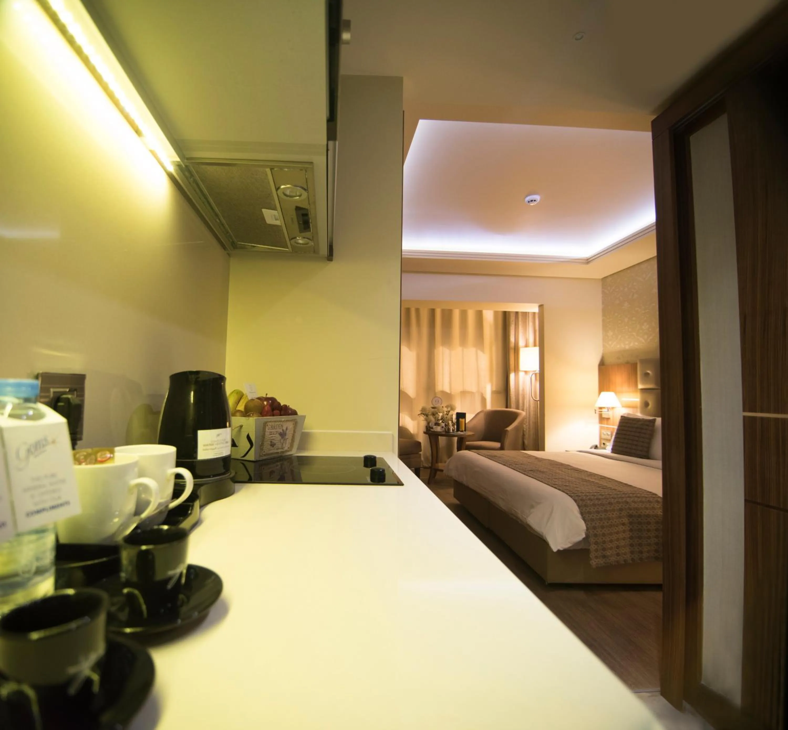 Decorative detail, Bed in Gems Hotel