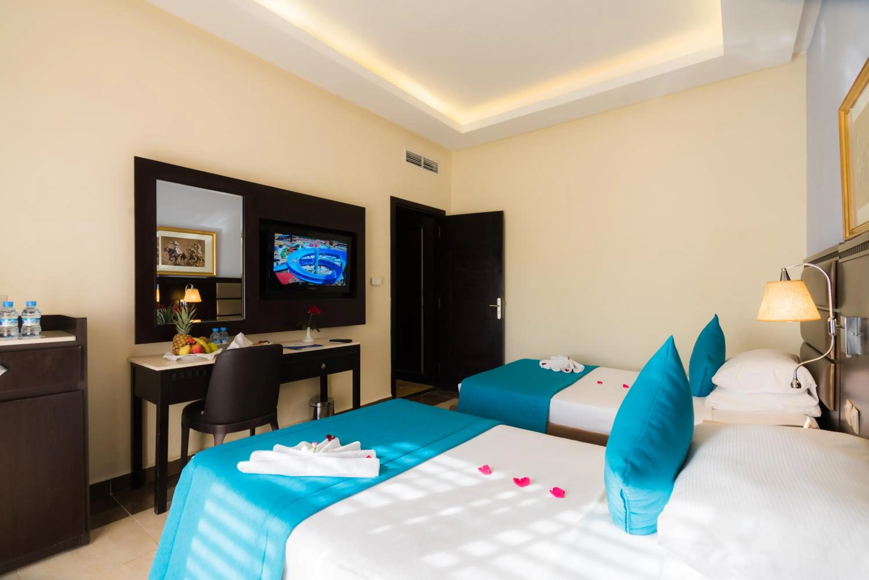 Bed in Pickalbatros Aqua Fun Club All Inclusive