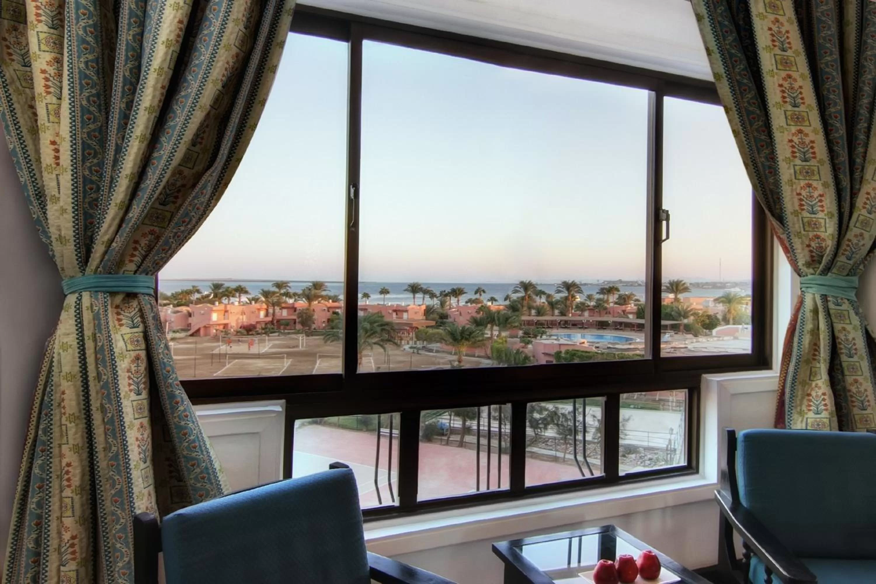 Balcony/Terrace in Eagles Paradise Abu Soma Resort