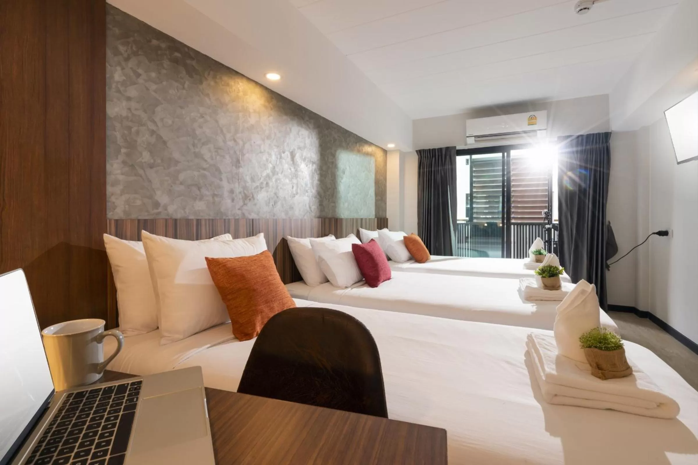 Bed in The Home Hotel SHA