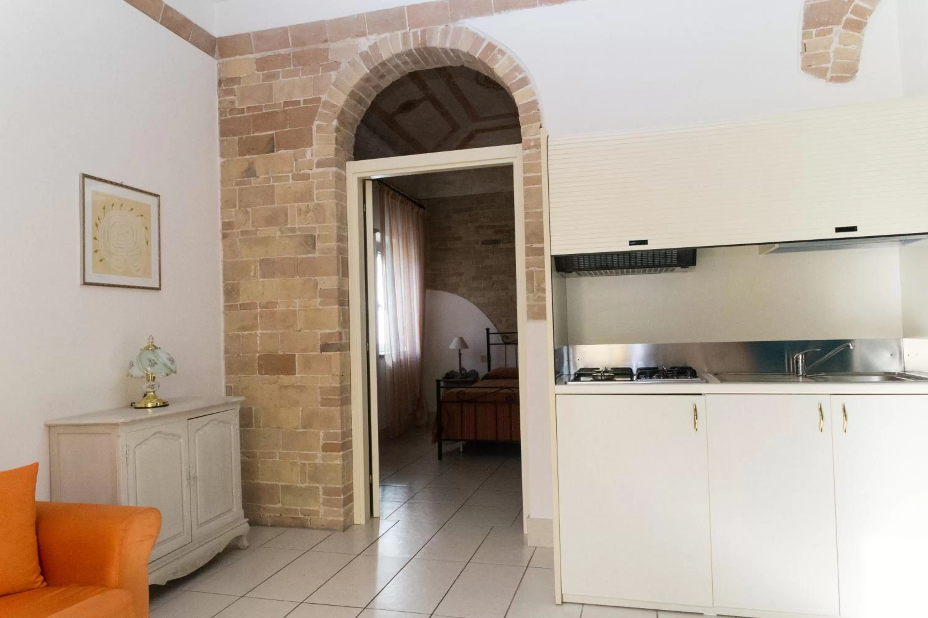 Kitchen or kitchenette in Le dimore Al Vecchio Teatro