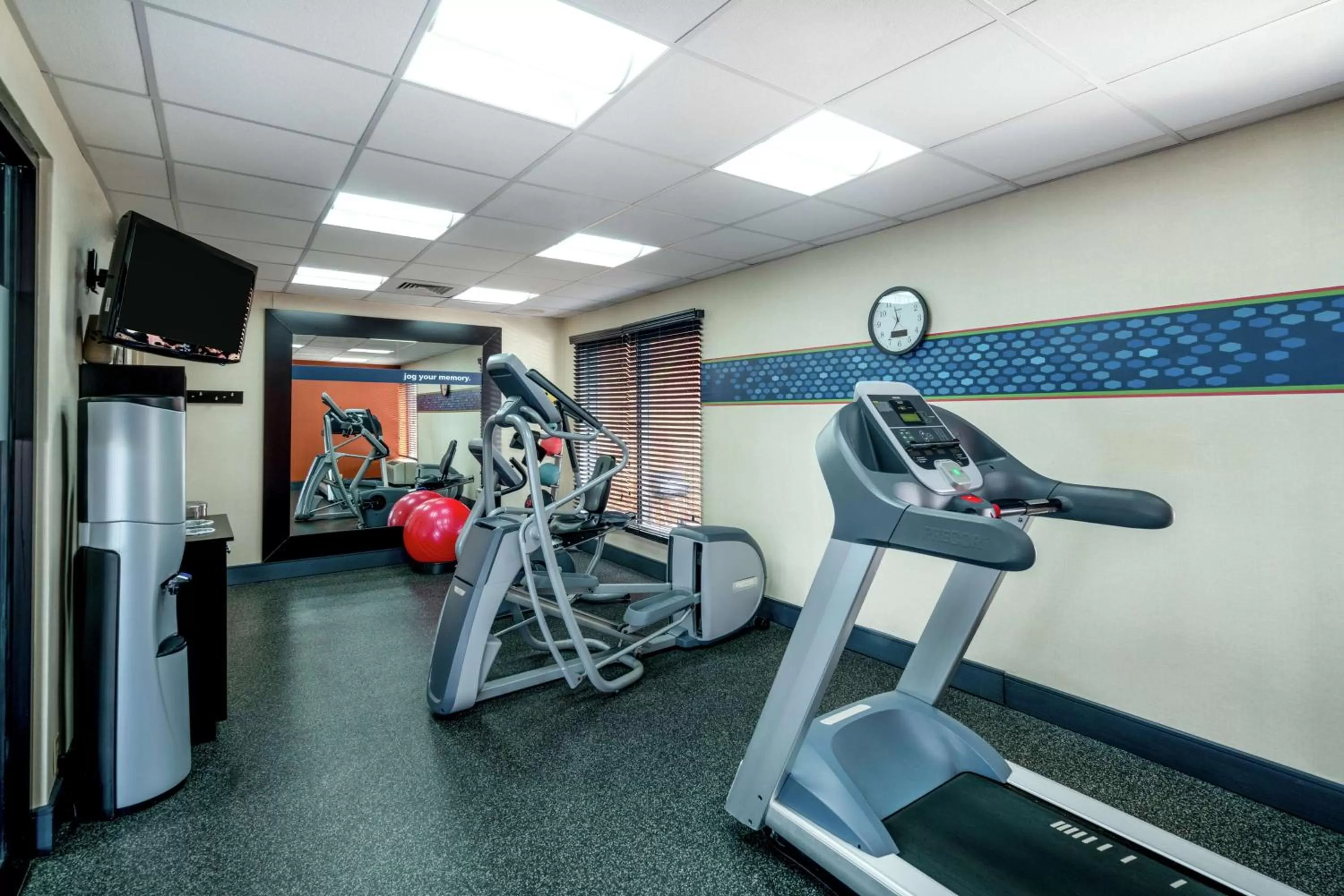 Fitness centre/facilities in Hampton Inn Dublin