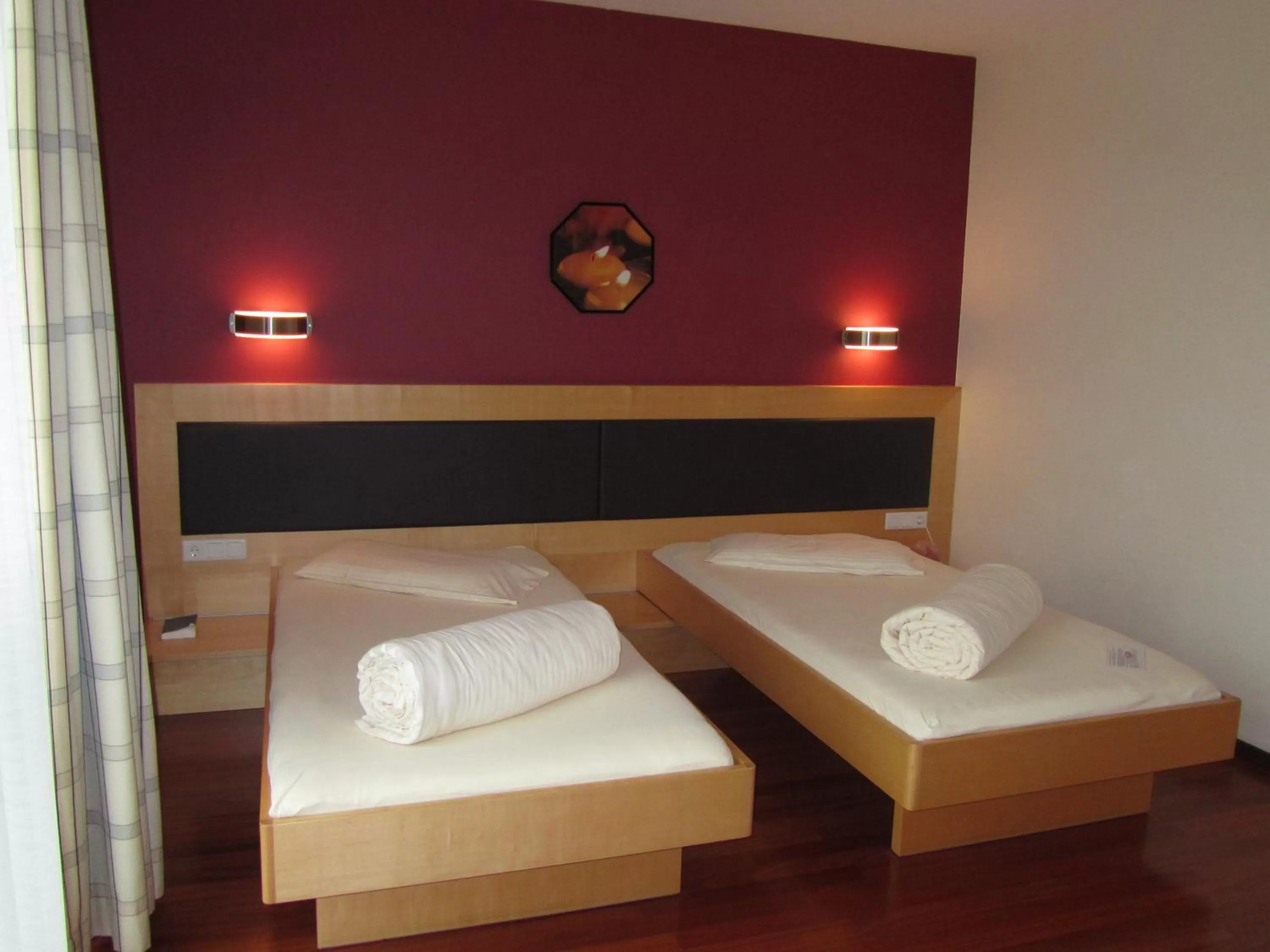 Bed in Businesshotel Valerian