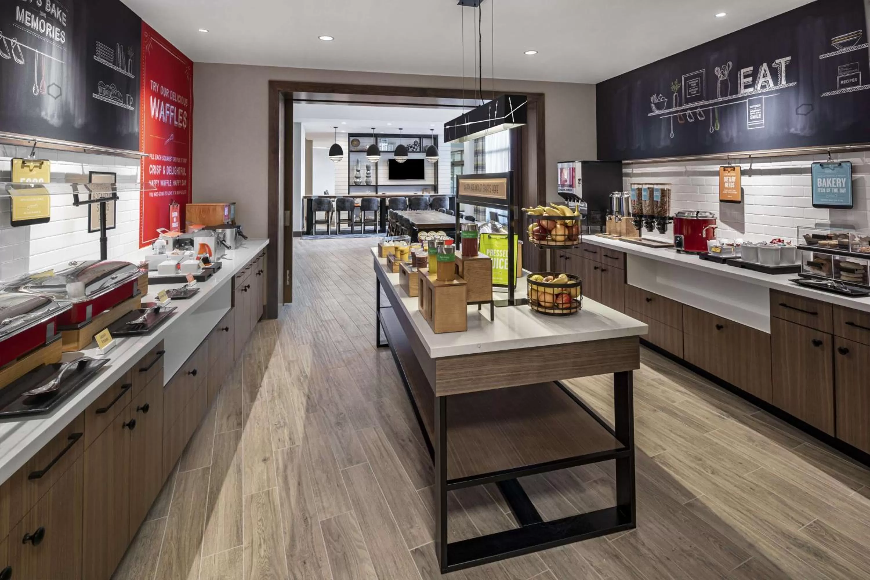 Breakfast in Hampton Inn Boston Woburn