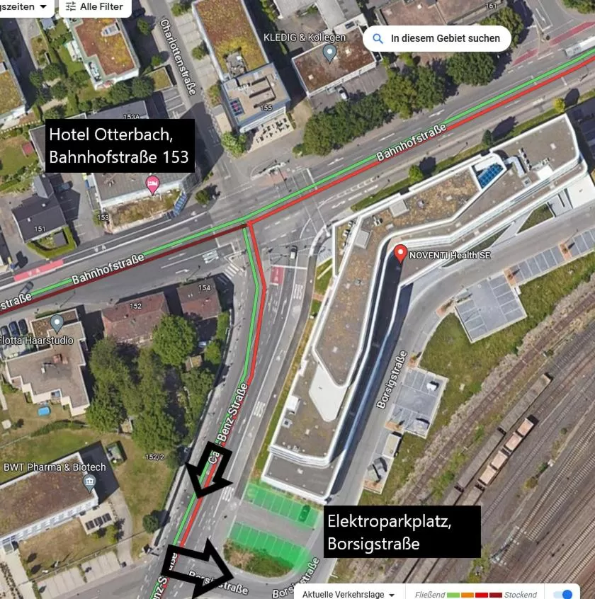 Location in Hotel Otterbach