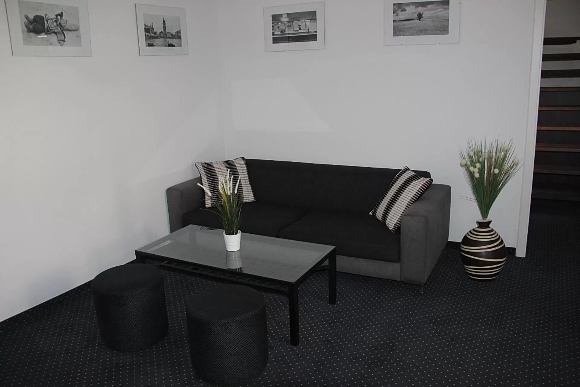 Seating area in Rembrandt Aparthotel