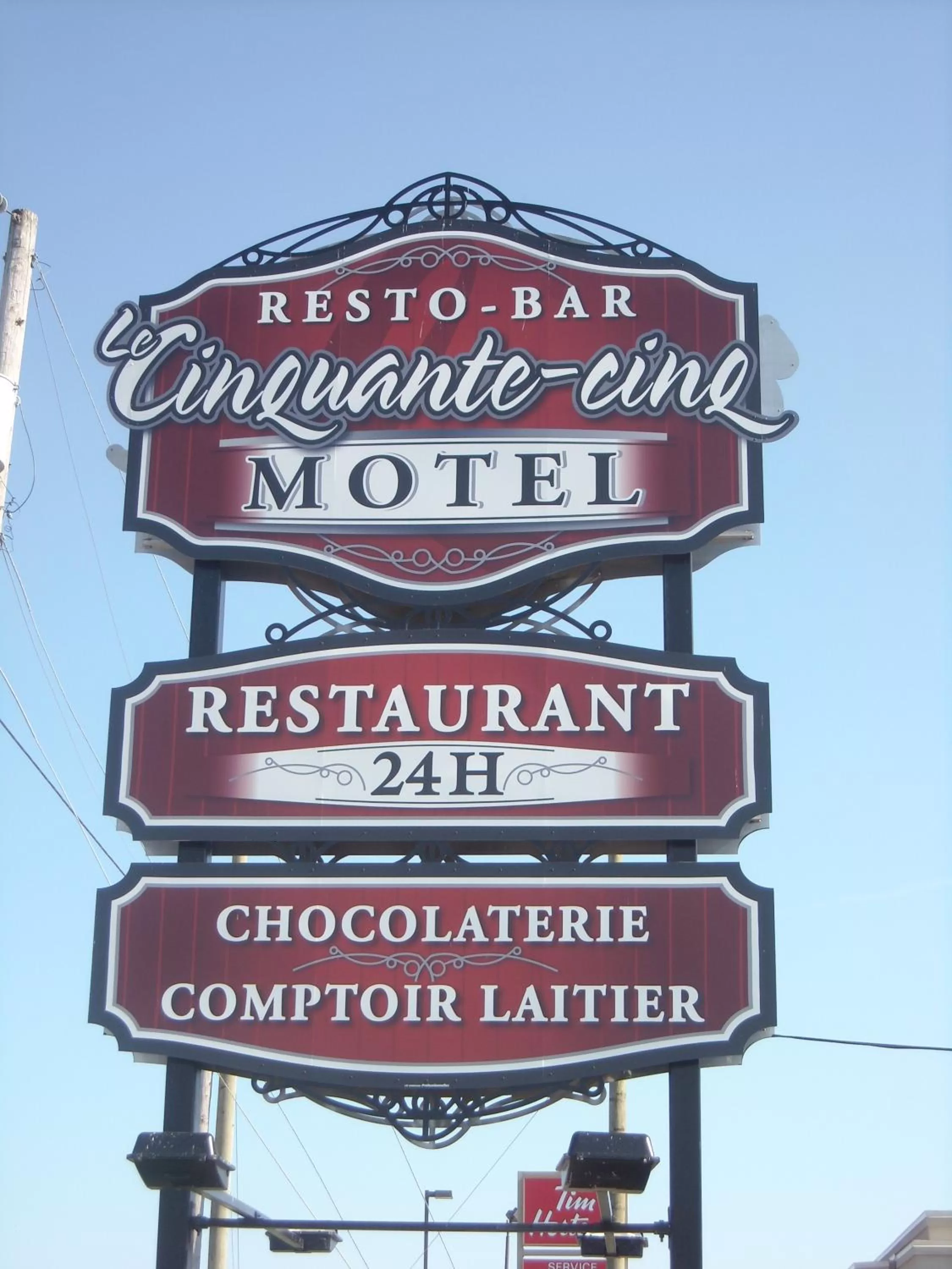 Logo/Certificate/Sign in Complexe Hotelier Le 55