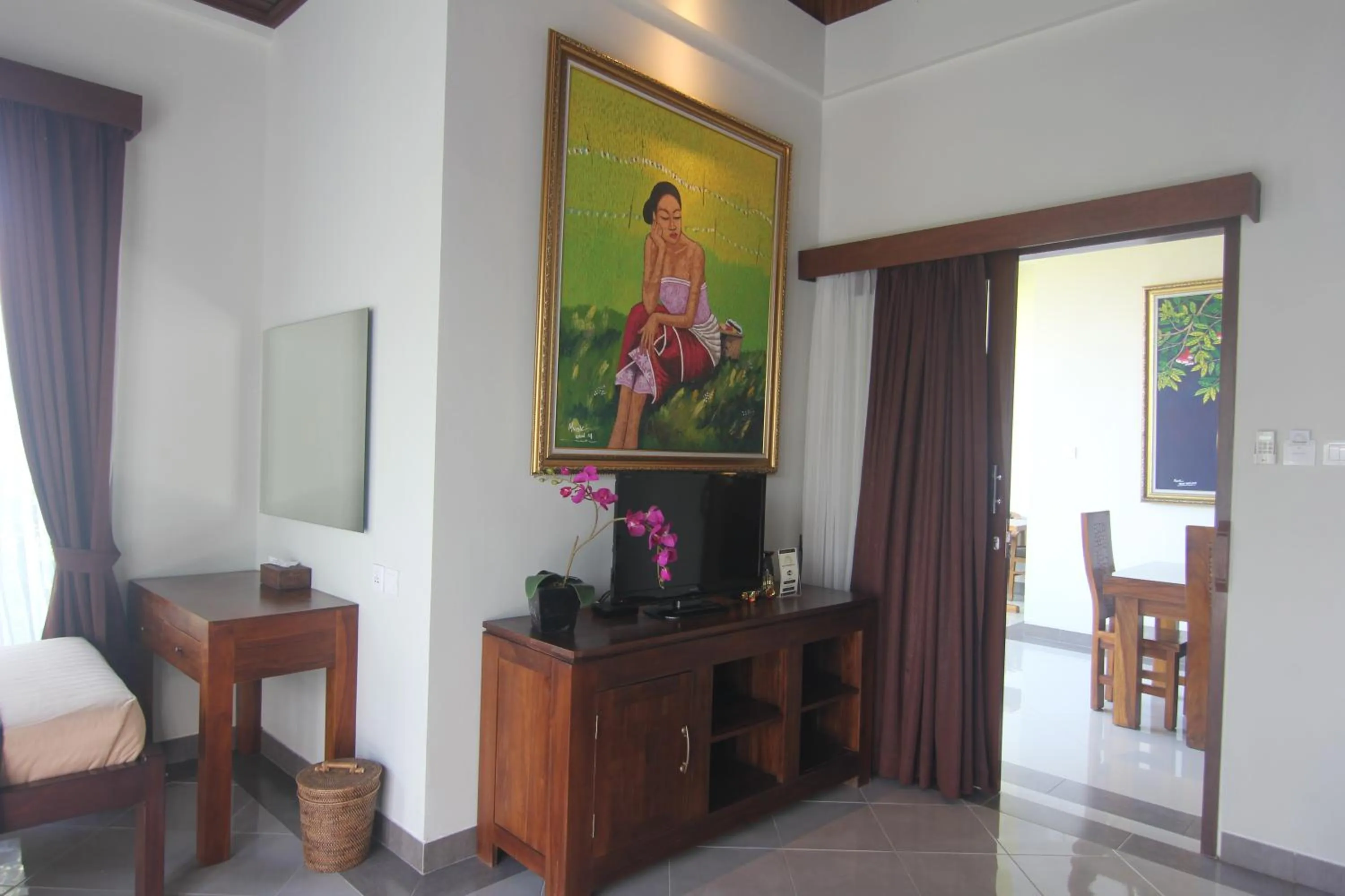 Bedroom in Ubud Paradise Villa