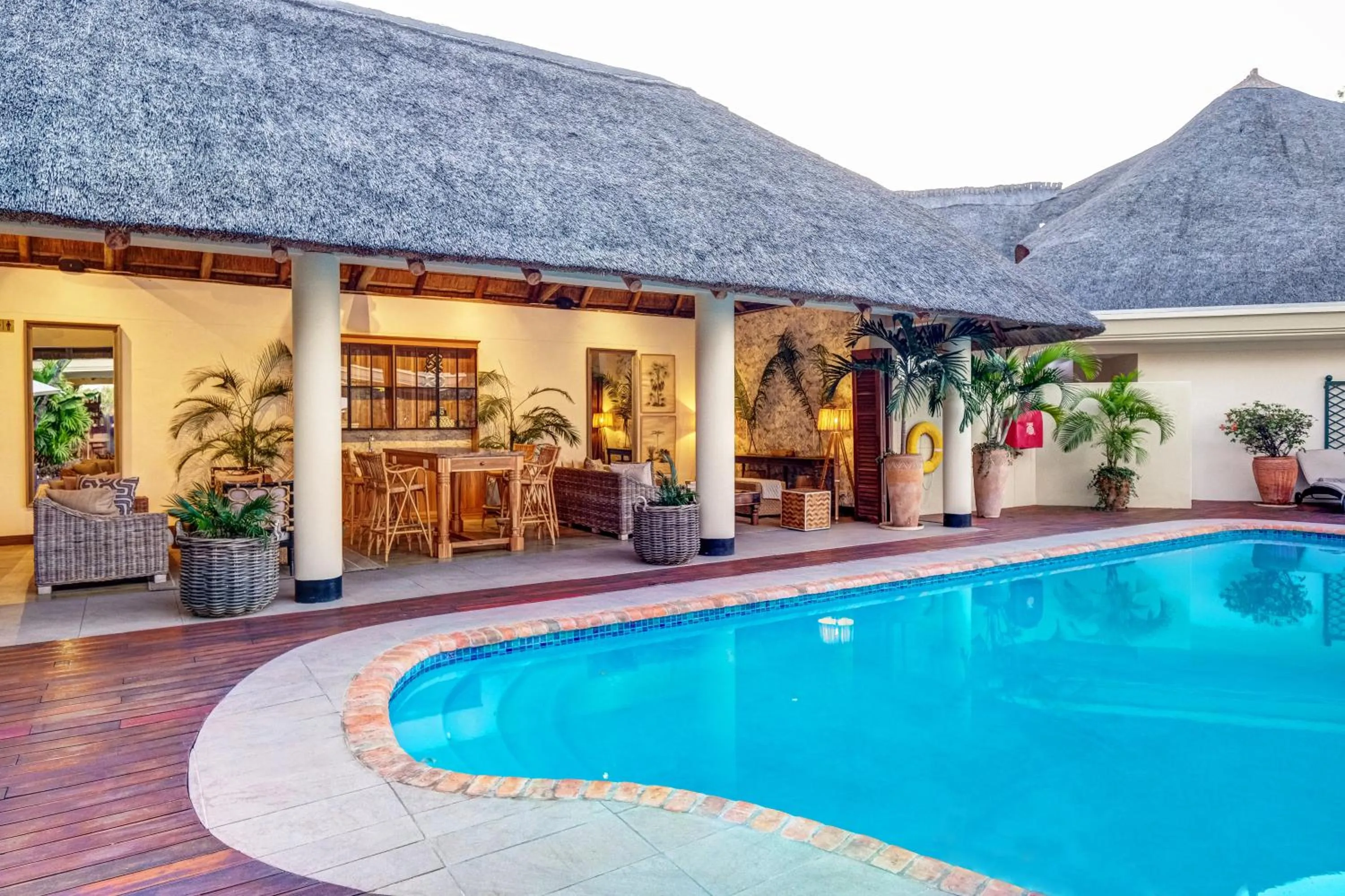 Swimming pool in Ilala Lodge Hotel