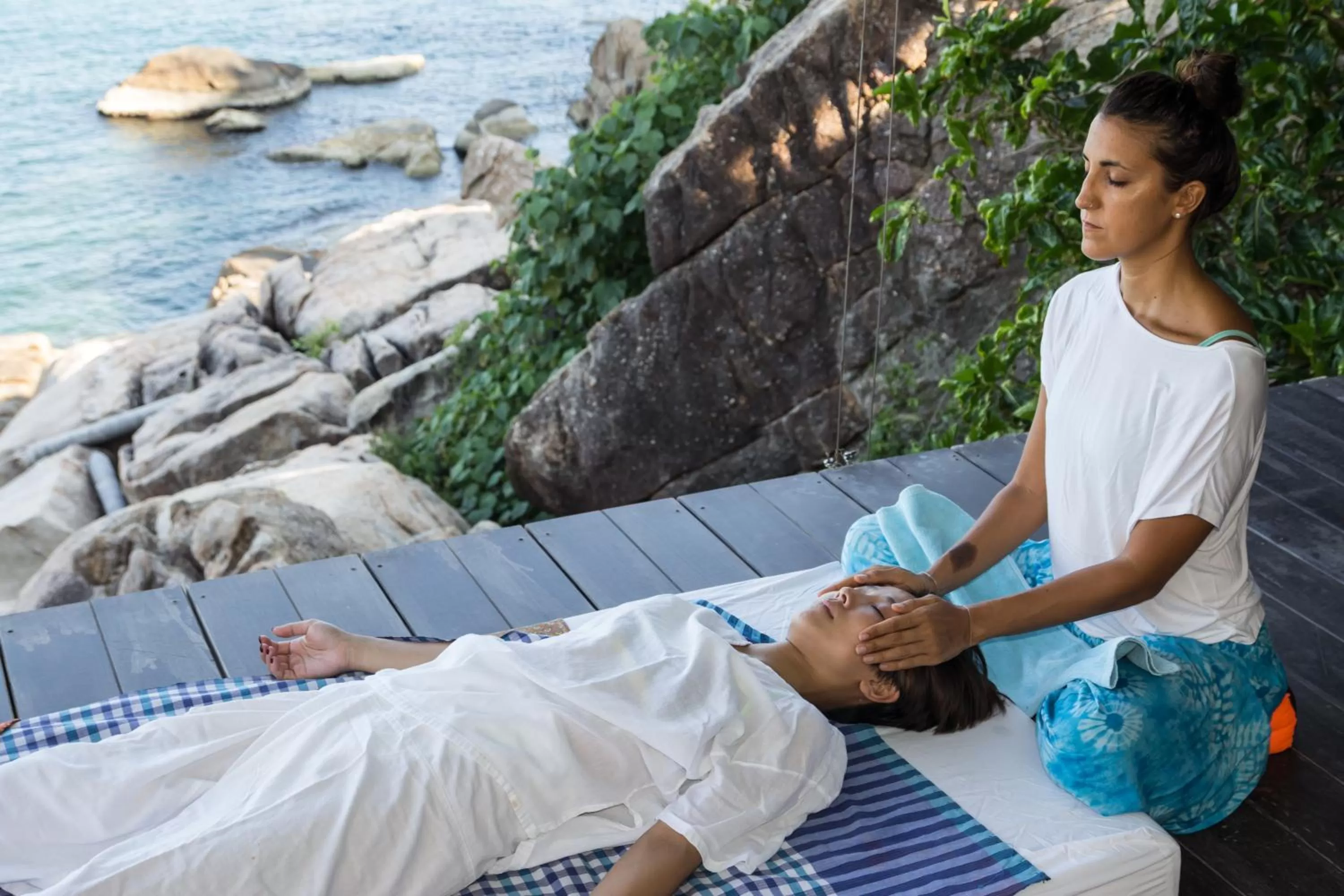 People in Vikasa Yoga Retreat