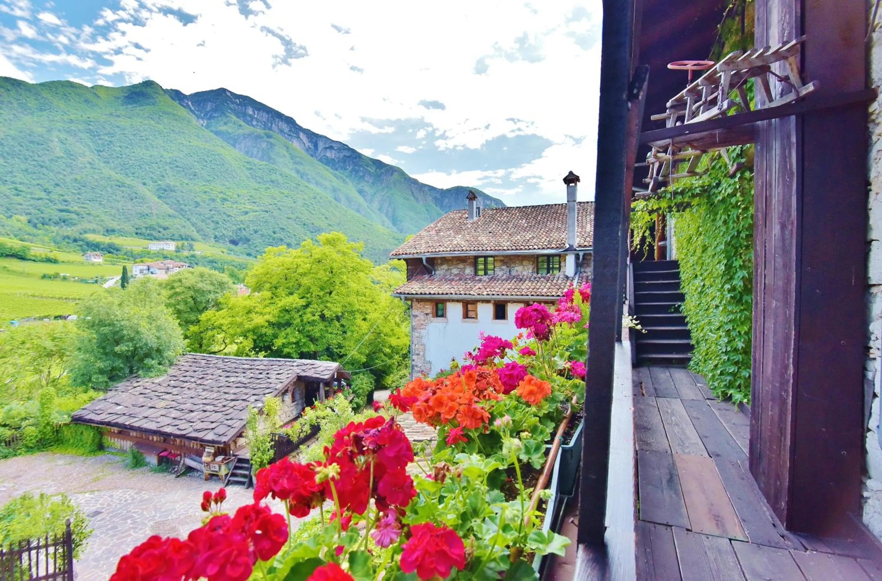 Mountain view in Villa Bertagnolli - Locanda Del Bel Sorriso