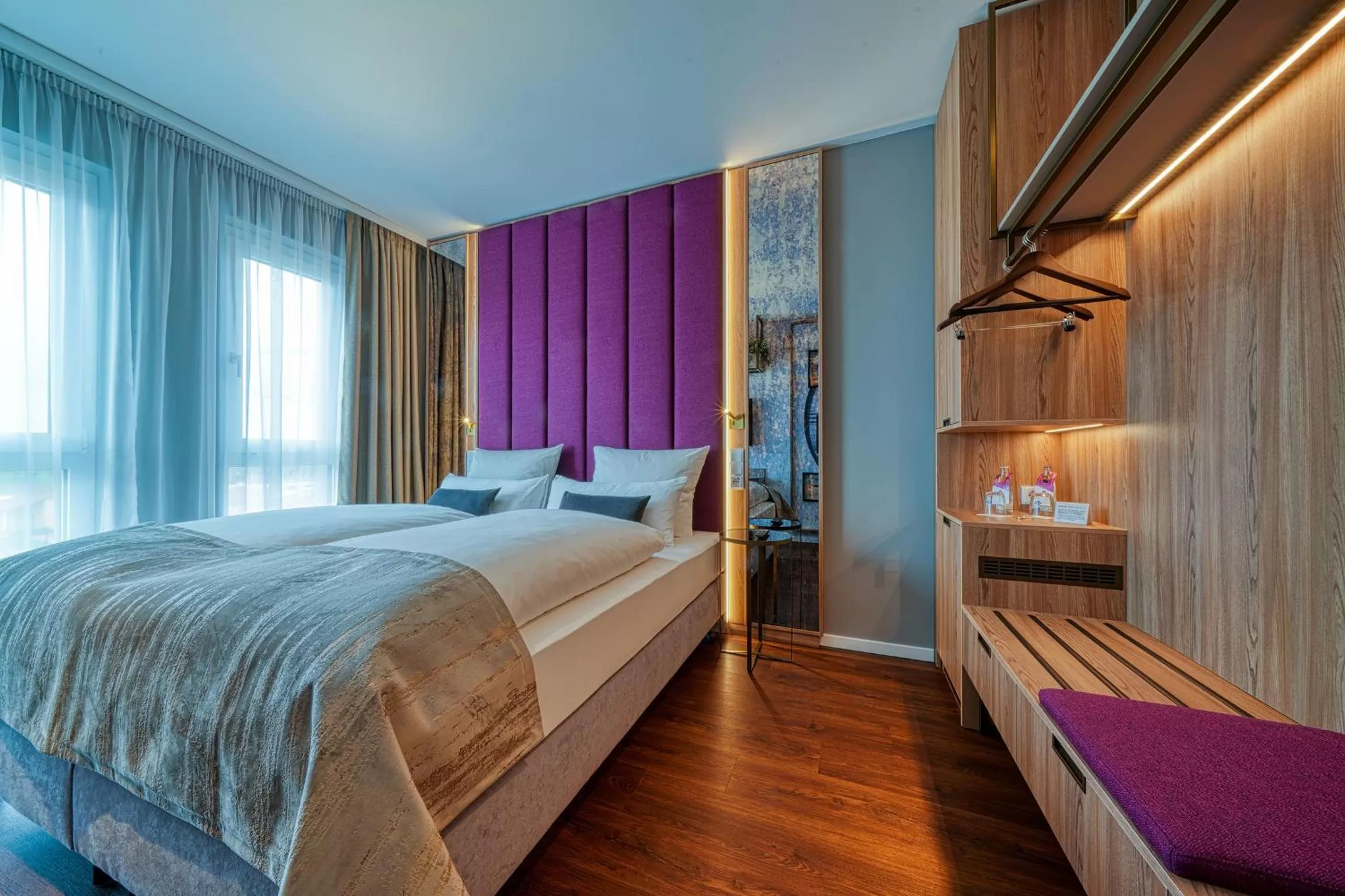 Bed in FourSide Hotel Ringsheim, Trademark Collection by Wyndham