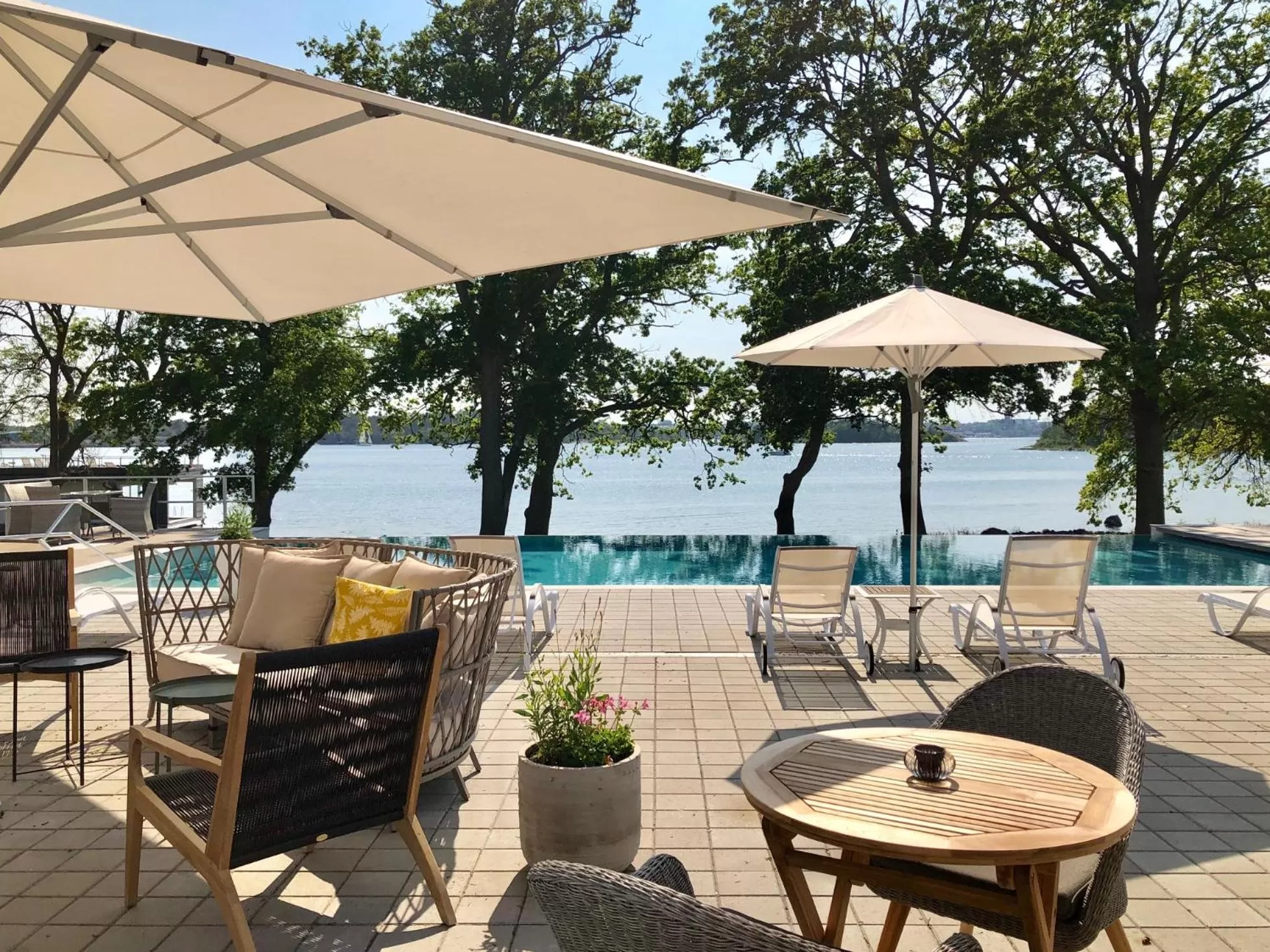 Lounge or bar in Gränsö Slott Hotel & Spa