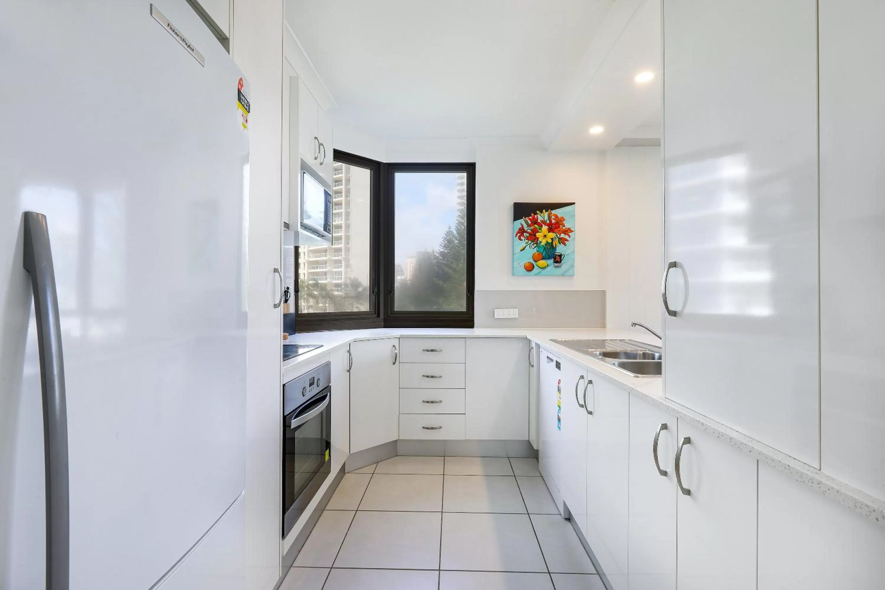 kitchen in The Breakers