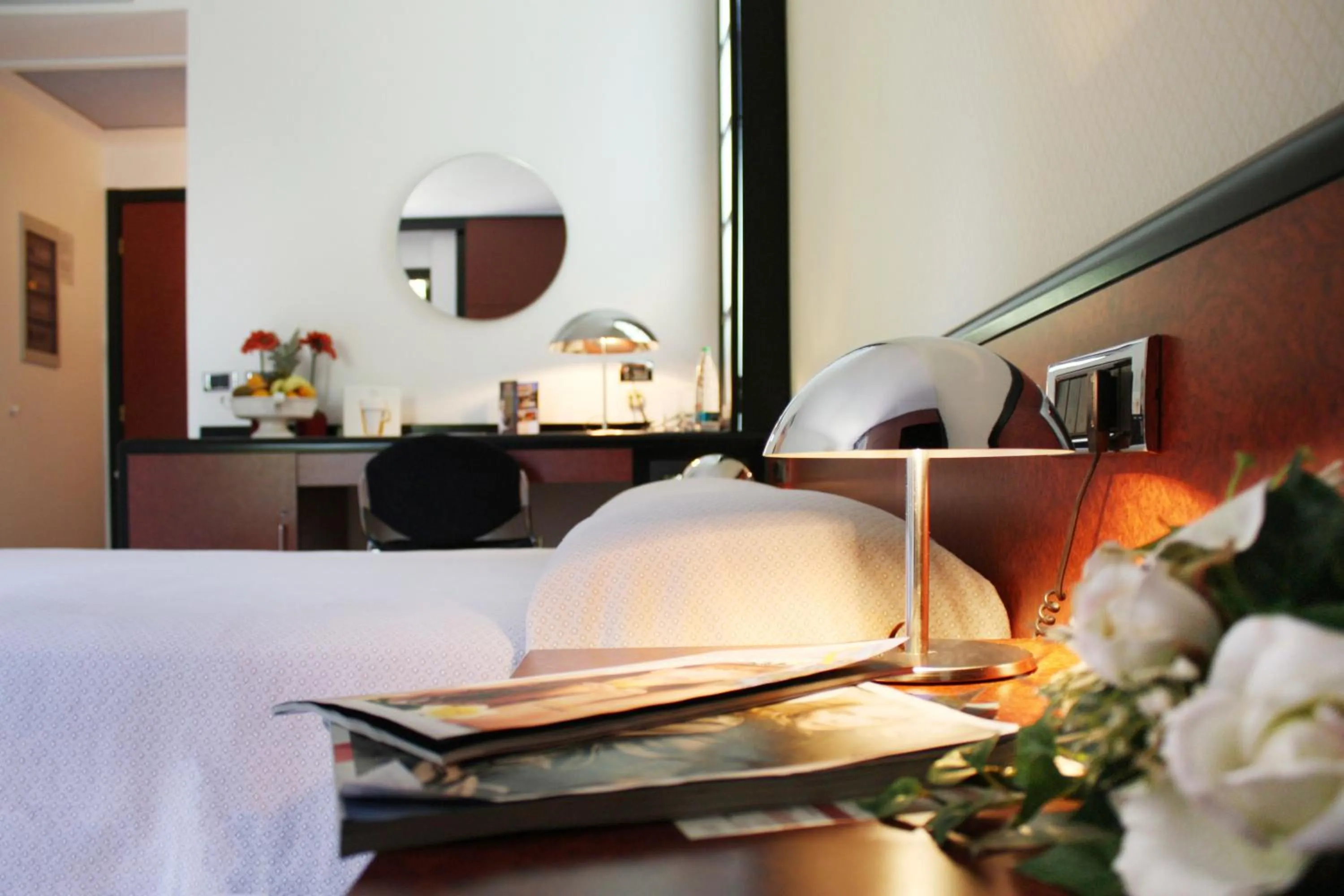 Bed in Hotel Granduca SPA & Parking