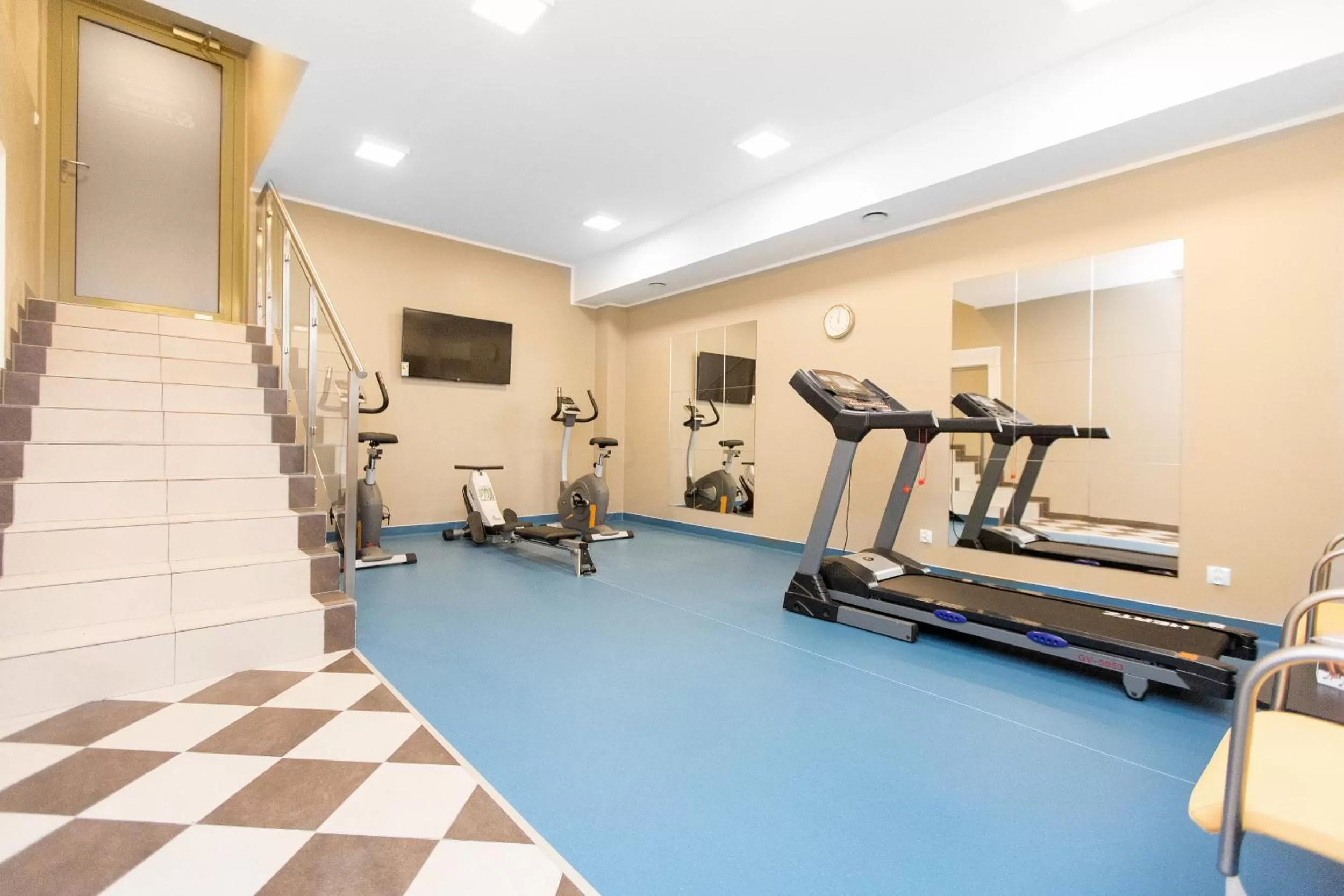 Fitness centre/facilities in Hotel Willa Flora
