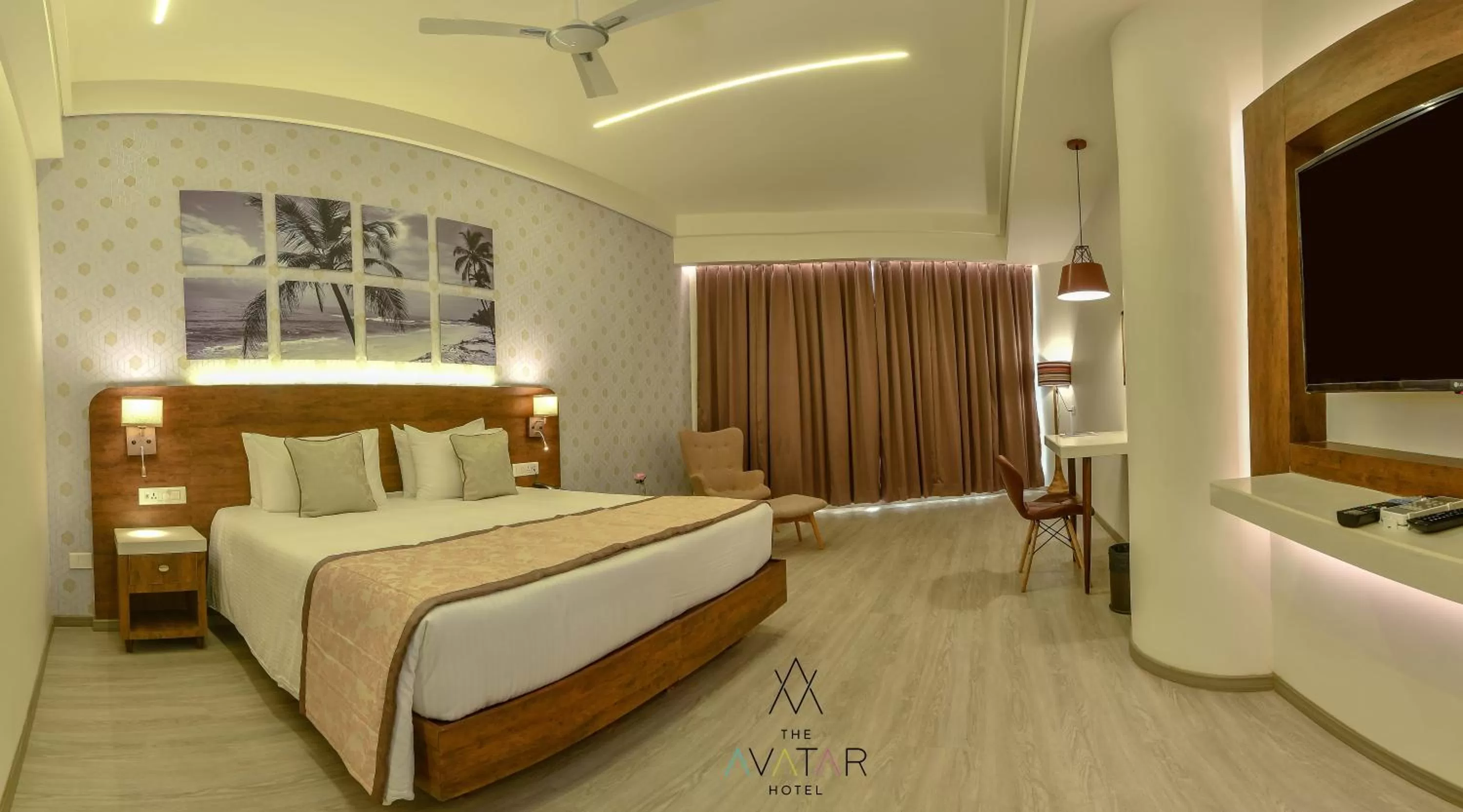 Bed in The Avatar Hotel & Convention