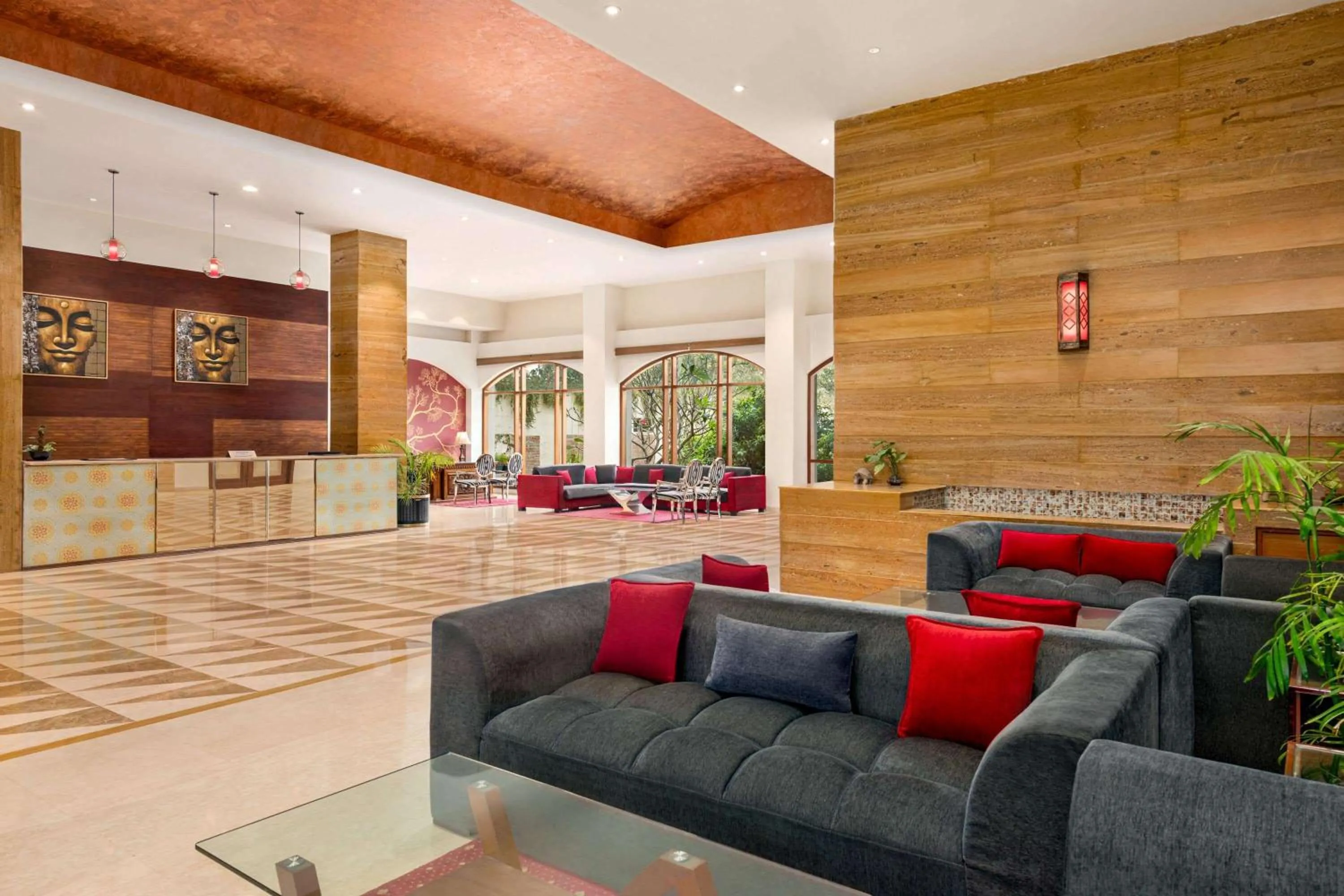 Lobby or reception in Ramada by Wyndham Jaipur Jaisinghpura