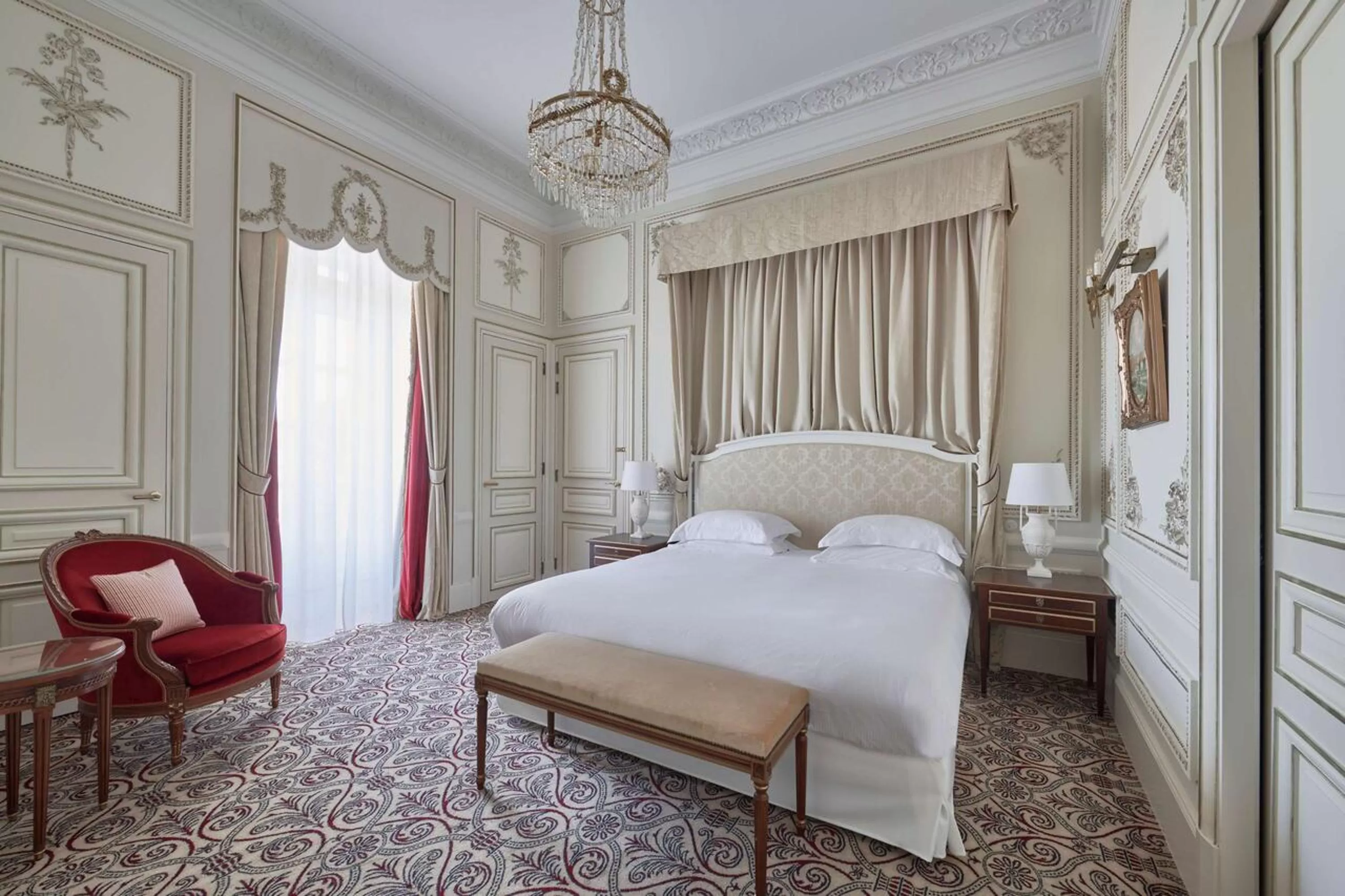 Photo of the whole room, Bed in Hôtel du Palais Biarritz, in The Unbound Collection by Hyatt