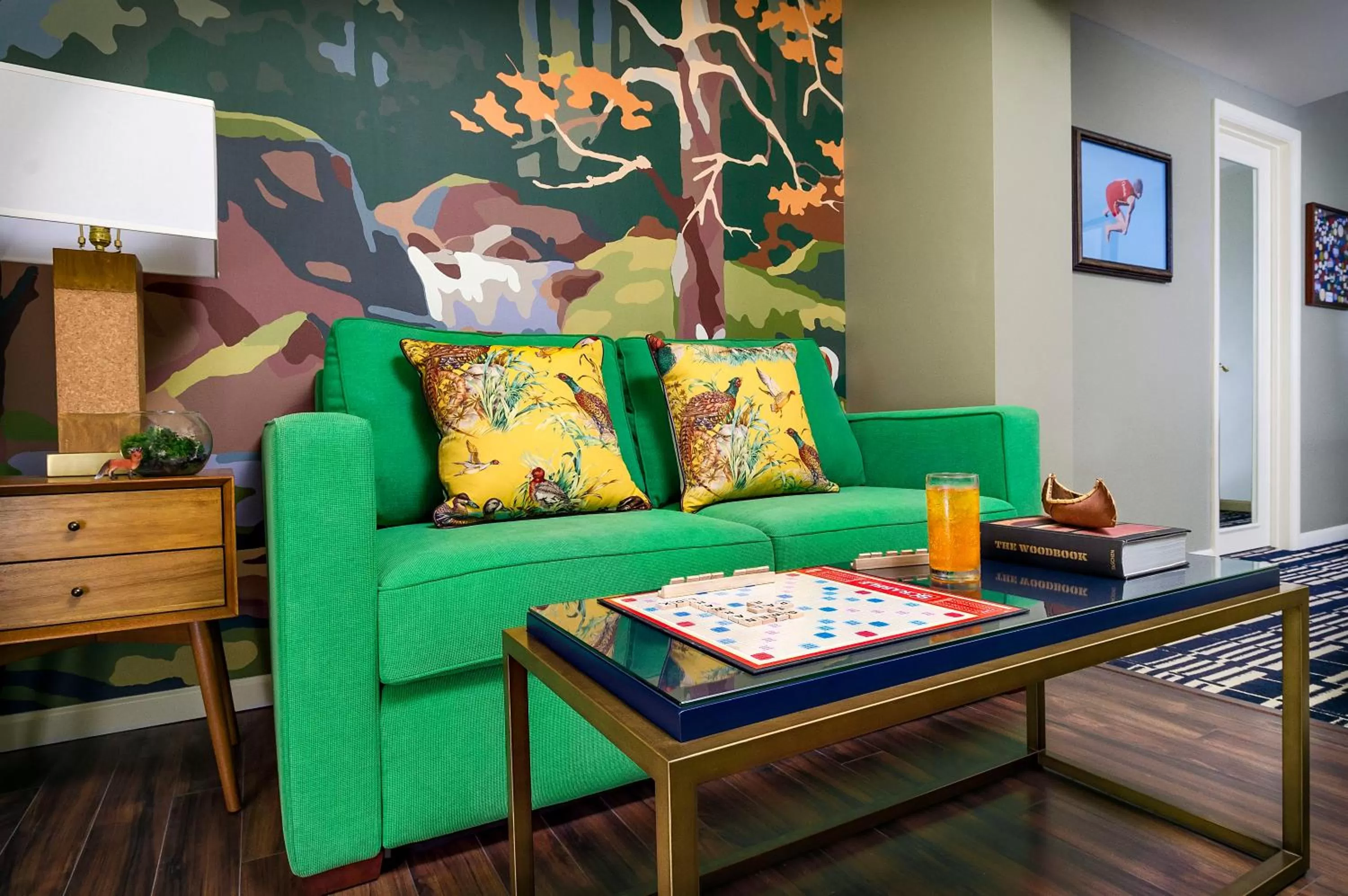 Living room in Graduate by Hilton Madison