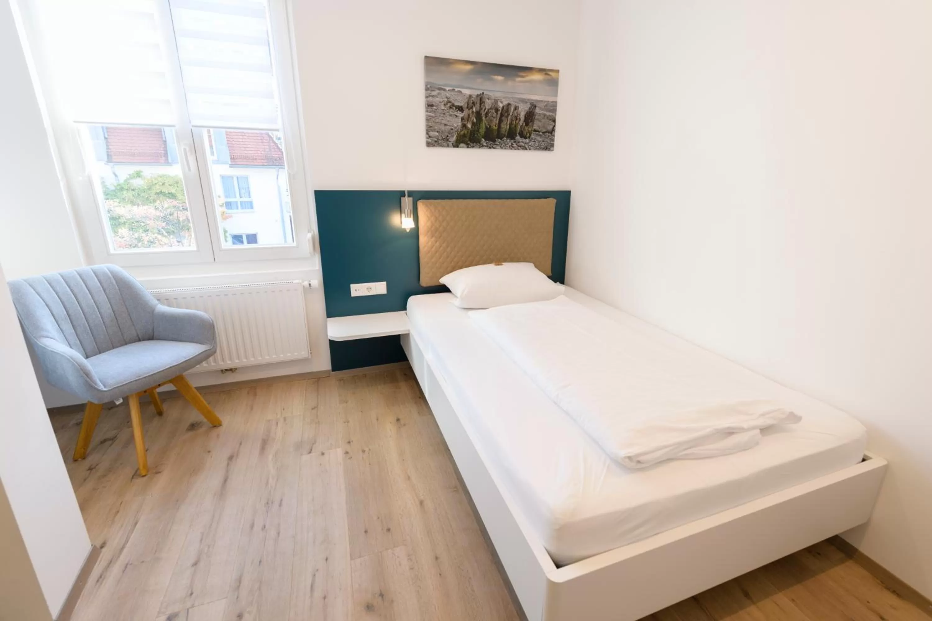 Bed in Hotel Garni Viktoria