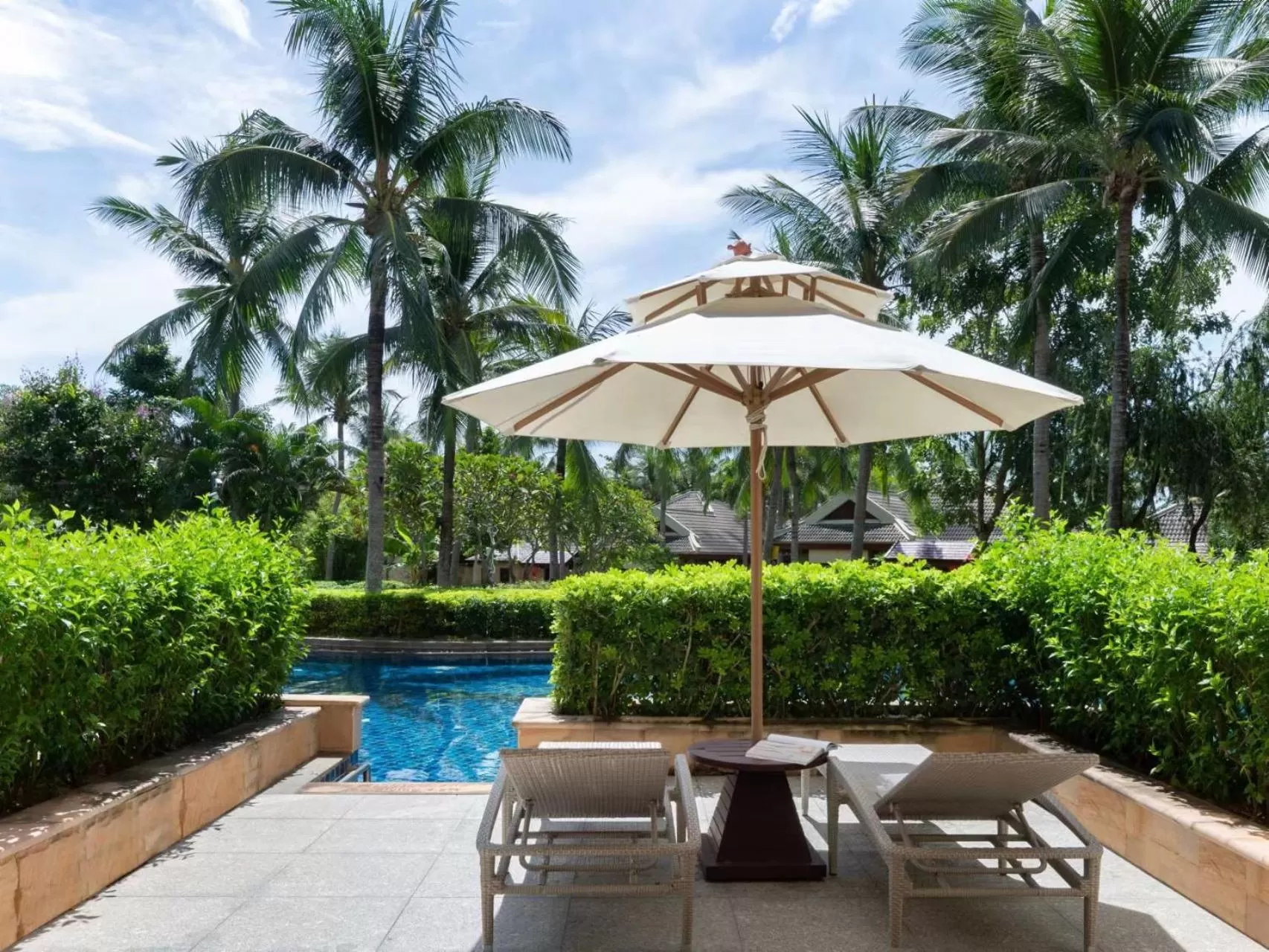 Garden view in The Ritz-Carlton Sanya, Yalong Bay