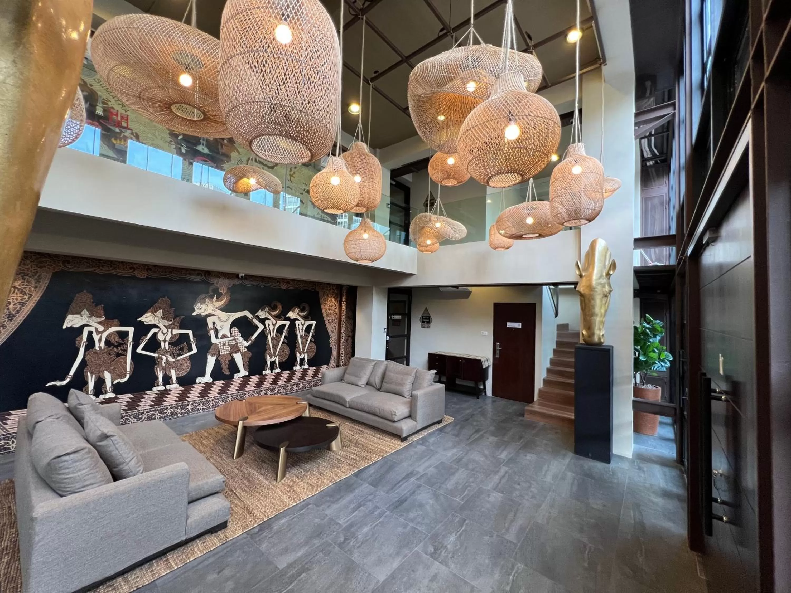 Lobby or reception in Choska Residence