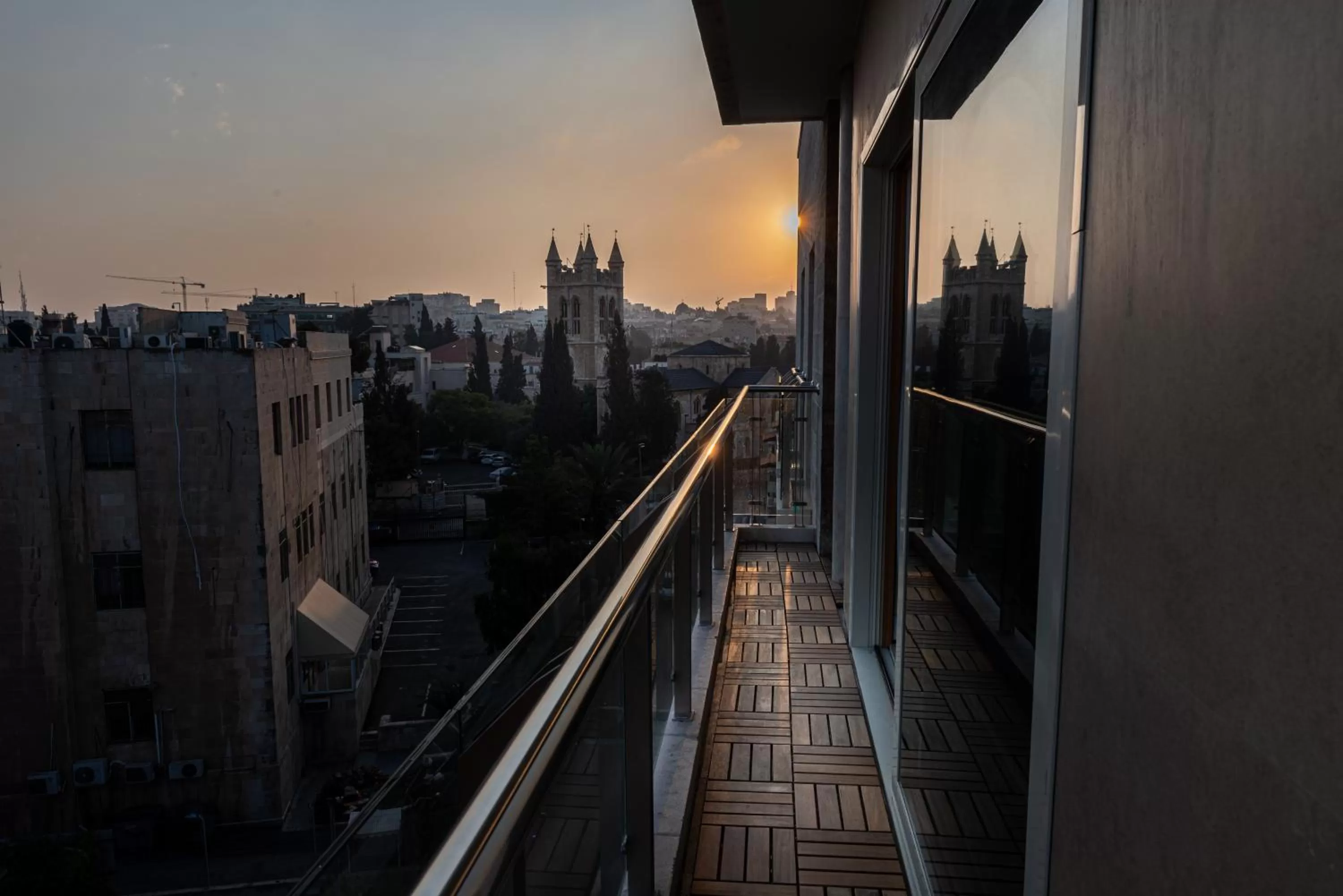 Balcony/Terrace in Ambassador Boutique Hotel - Jerusalem