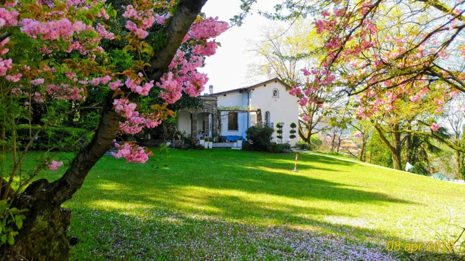 Garden view in "La Selvetta" bed and breakfast