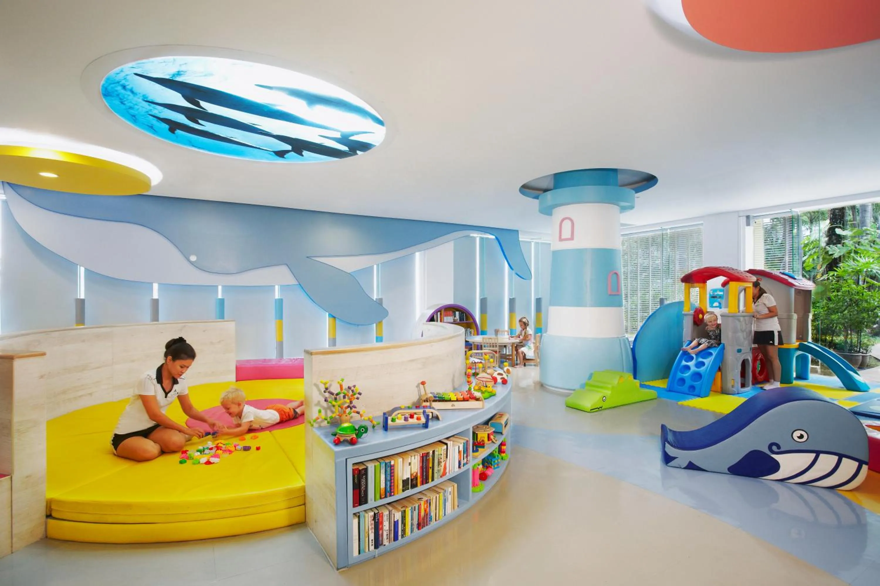 Children play ground in JW Marriott Phuket Resort and Spa