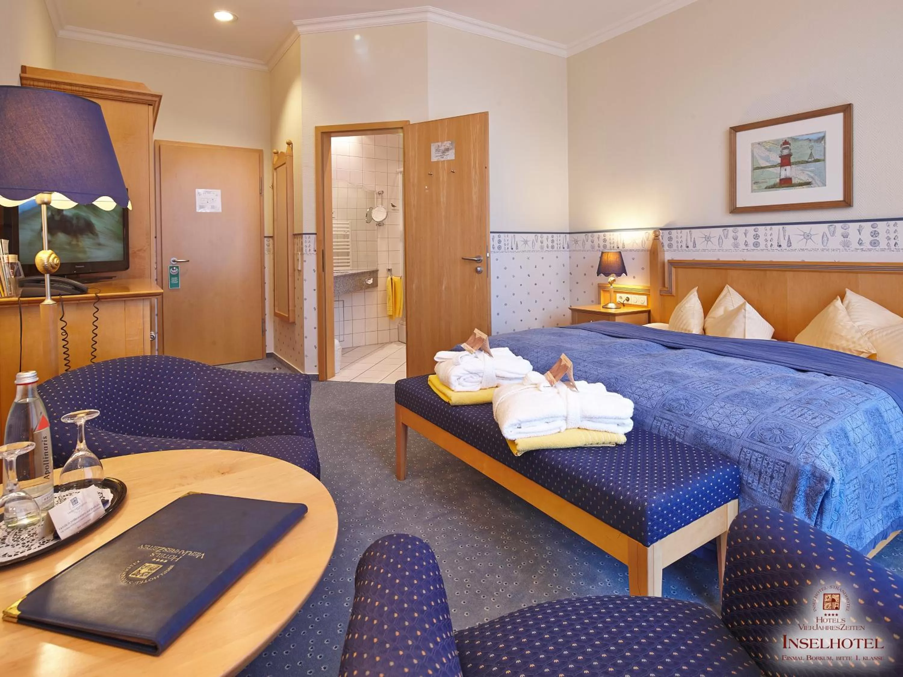 Double Room with Balcony - single occupancy in Inselhotel VierJahreszeiten