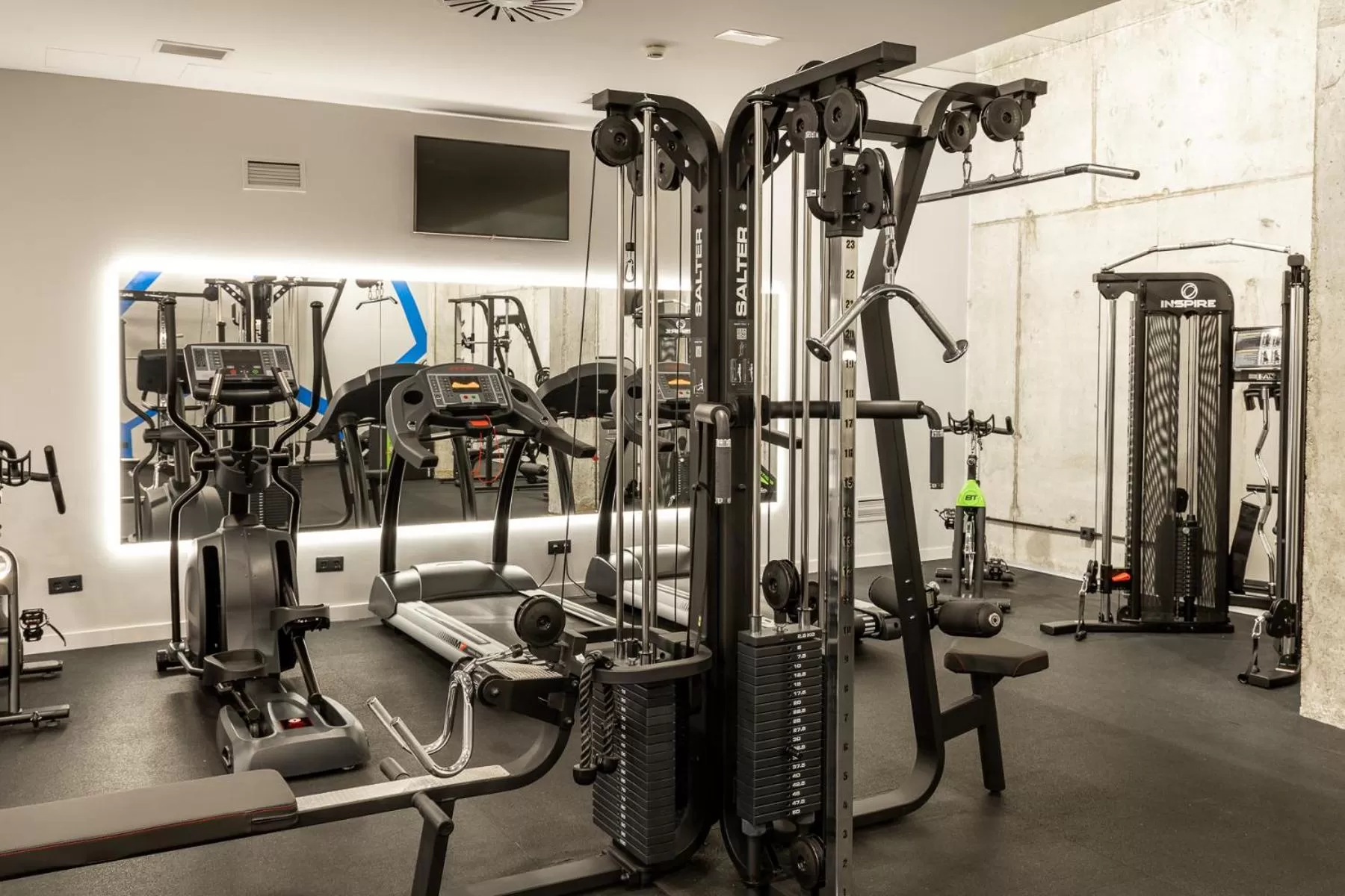 Fitness centre/facilities in Parador de El Saler