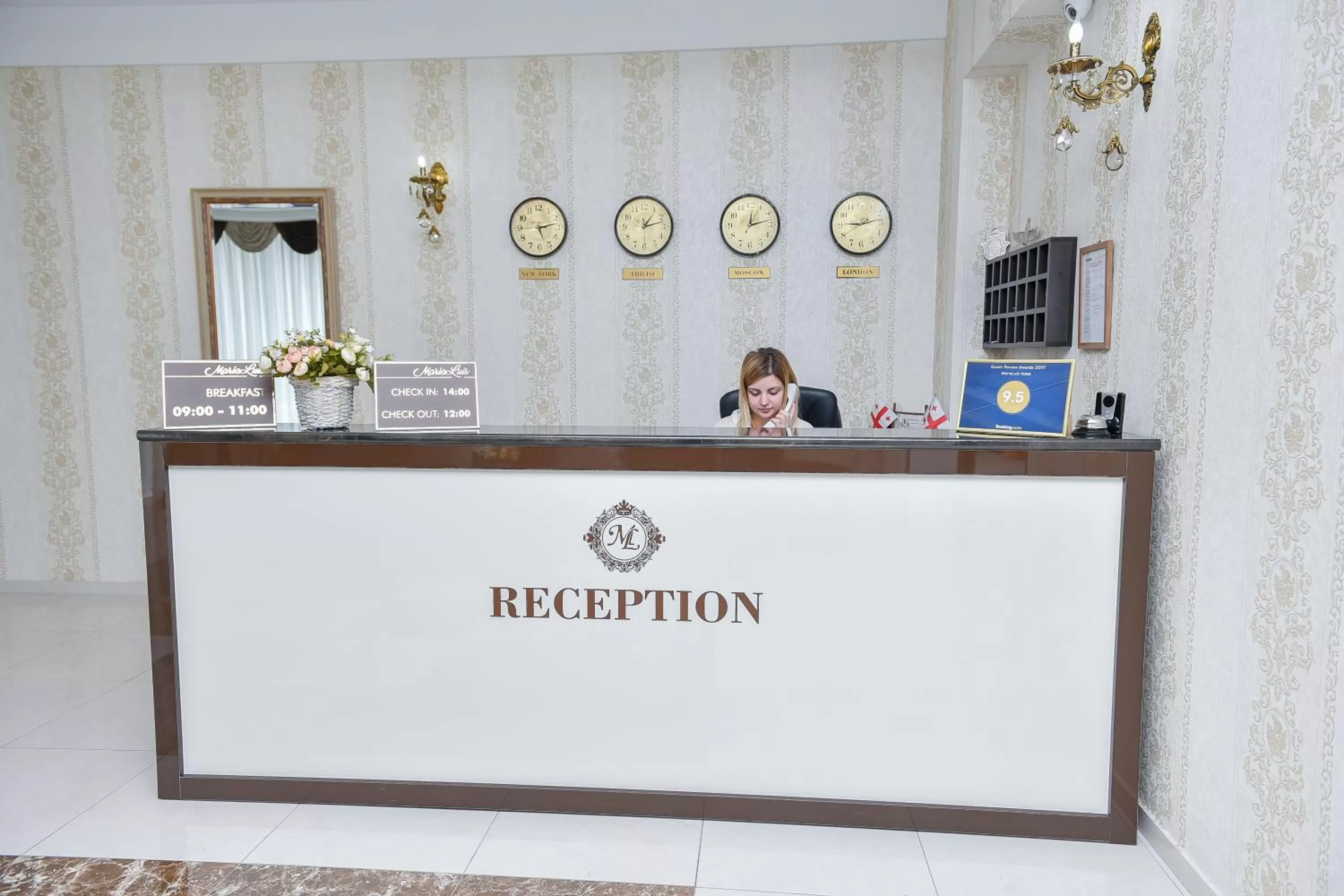 Staff in MariaLuis Hotel
