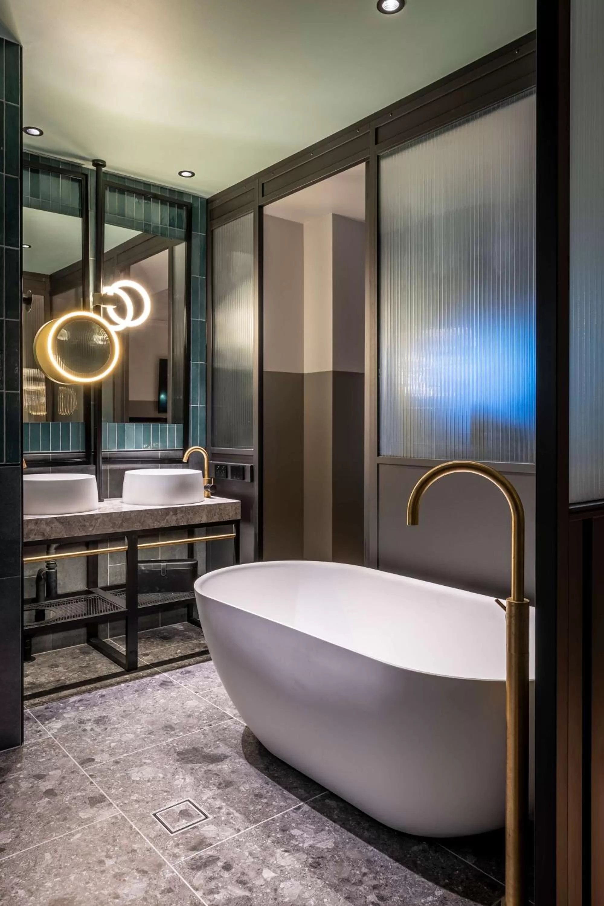 Bathroom in QT Auckland