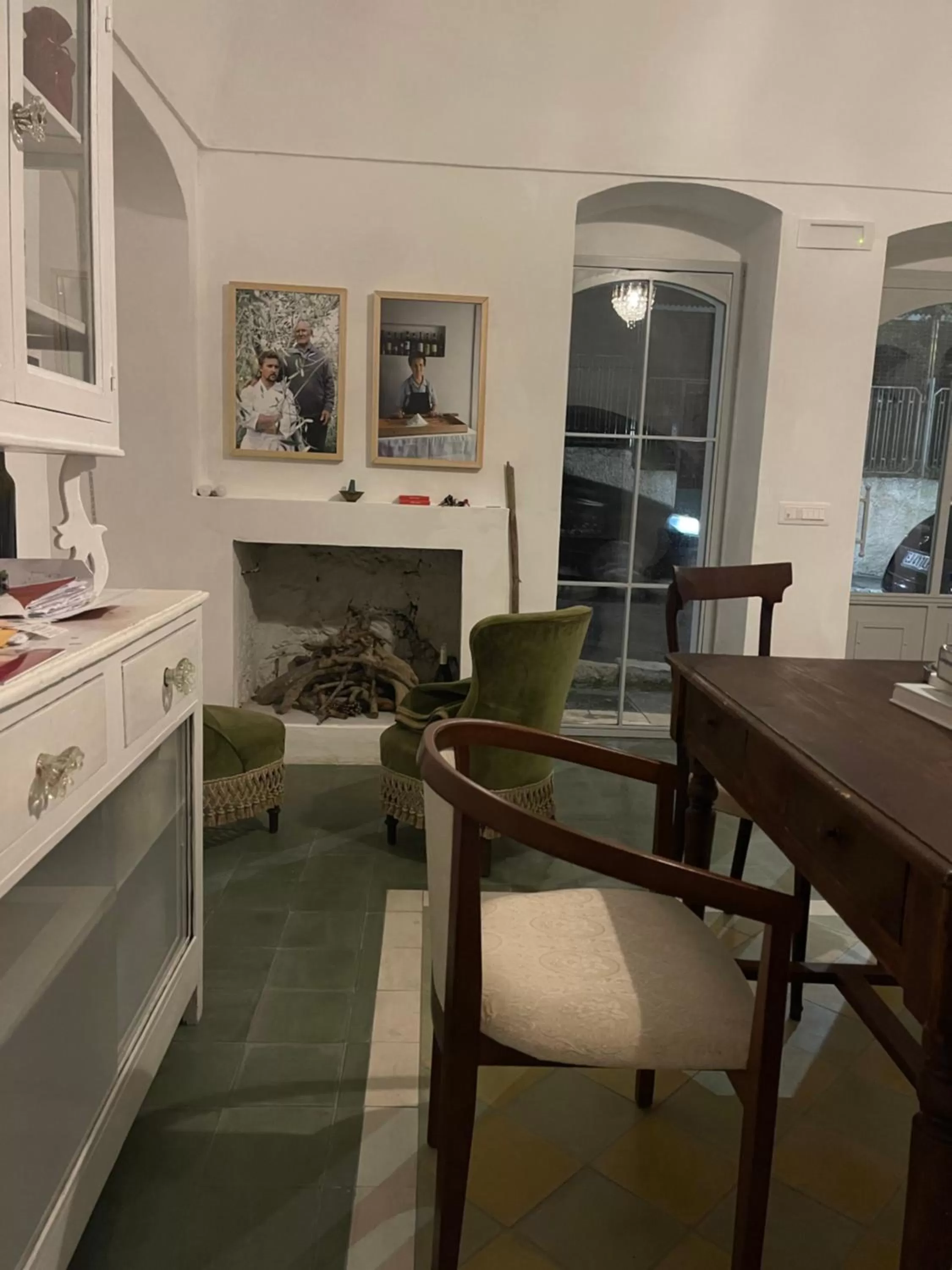 Kitchen or kitchenette, Seating Area in dimore di portadibasso