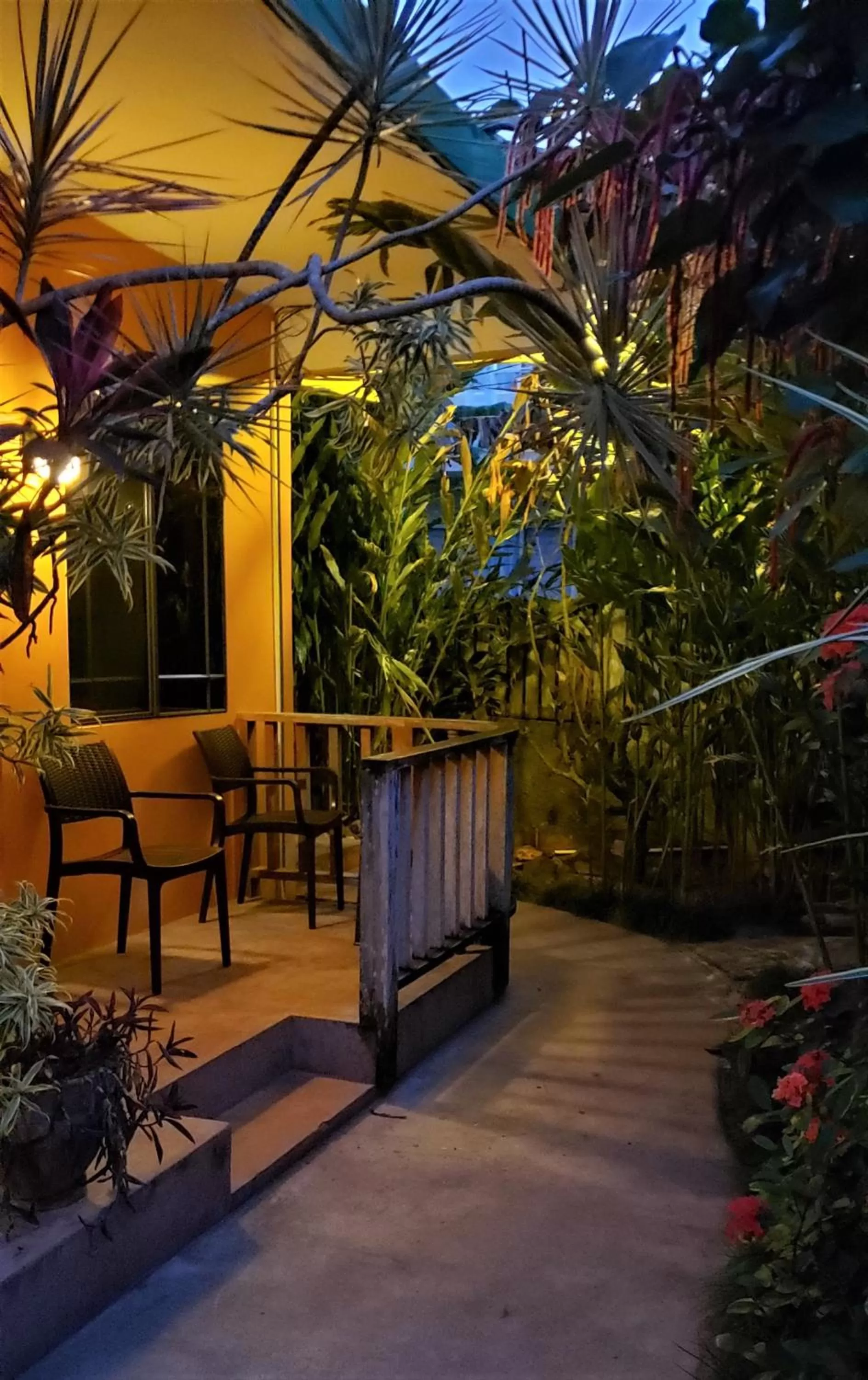 Garden view in Sunrise Club Hotel