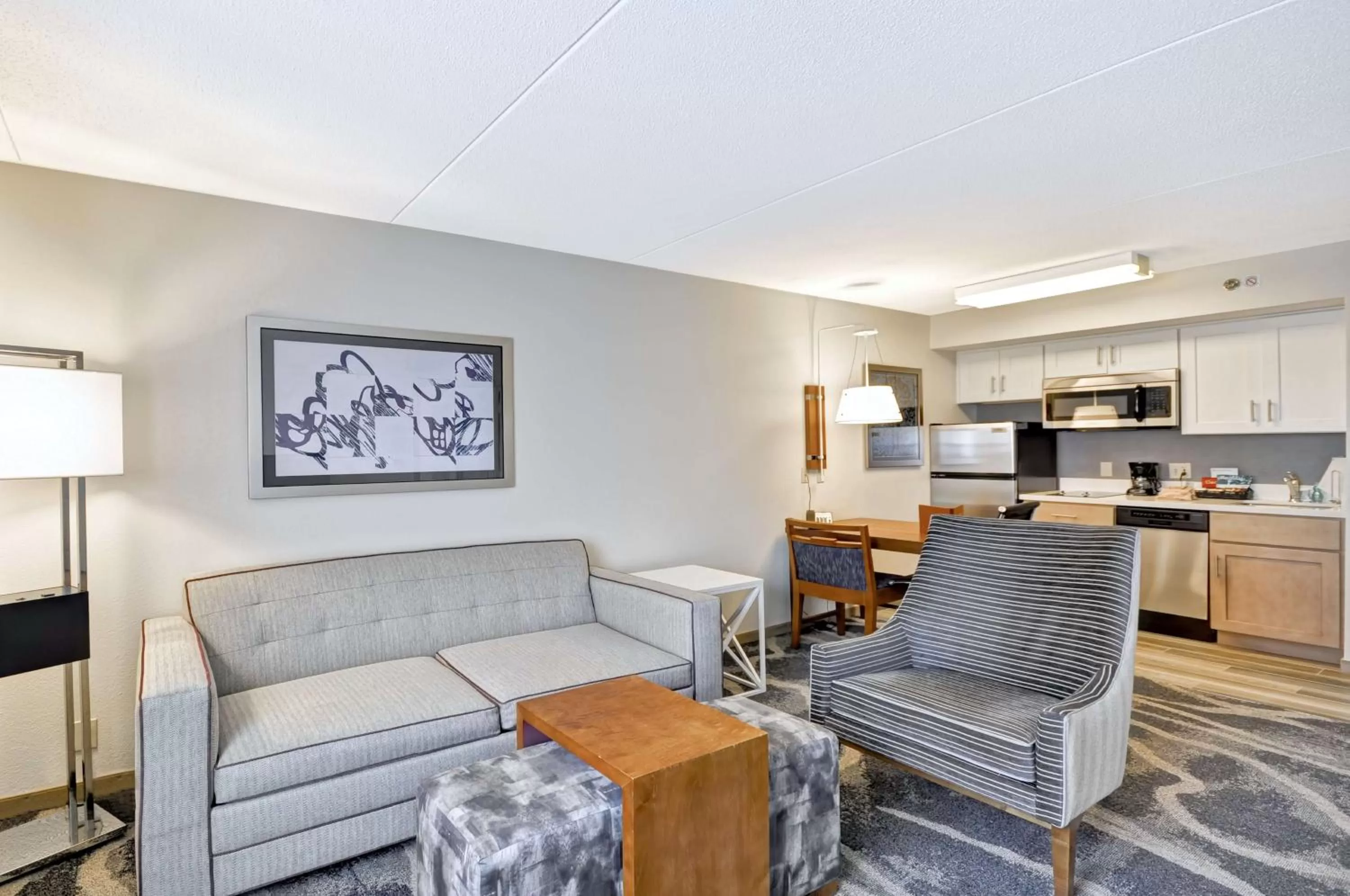 Queen Suite with One Queen Bed and Sofa Bed in Homewood Suites Boston Peabody