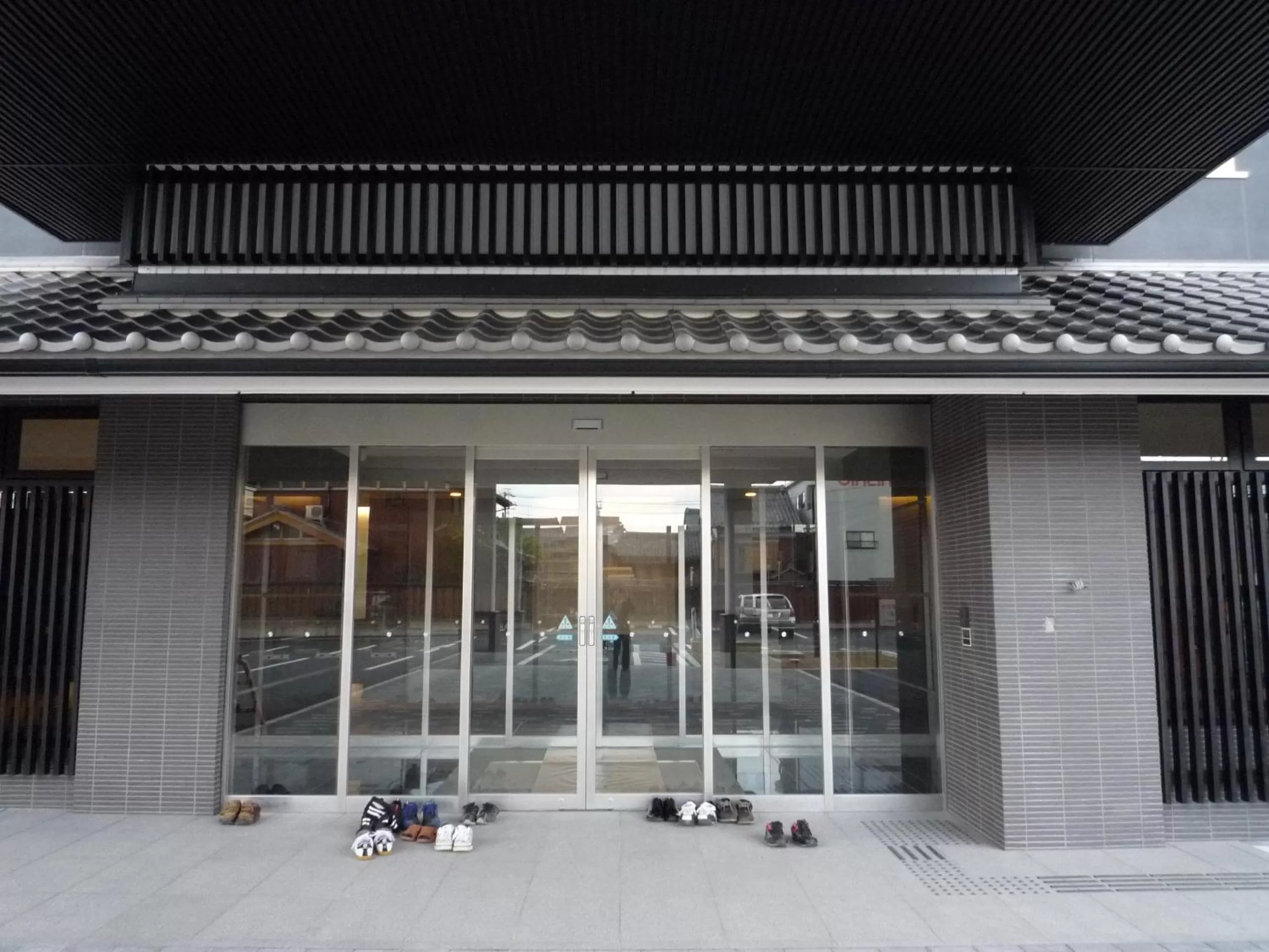 Facade/entrance in Route Inn Grantia Wakuranoyado Igauenojomae